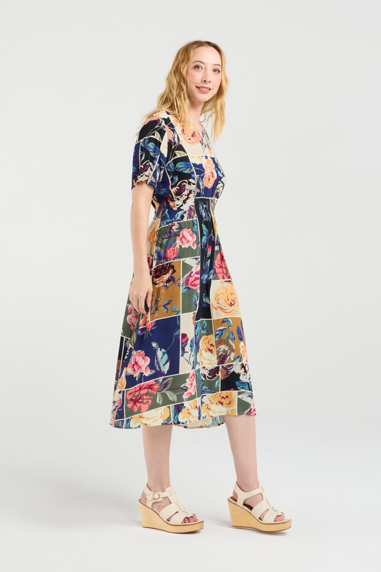 ZAFINA MYLA DRESS - FLOWER PARTY - THE VOGUE STORE
