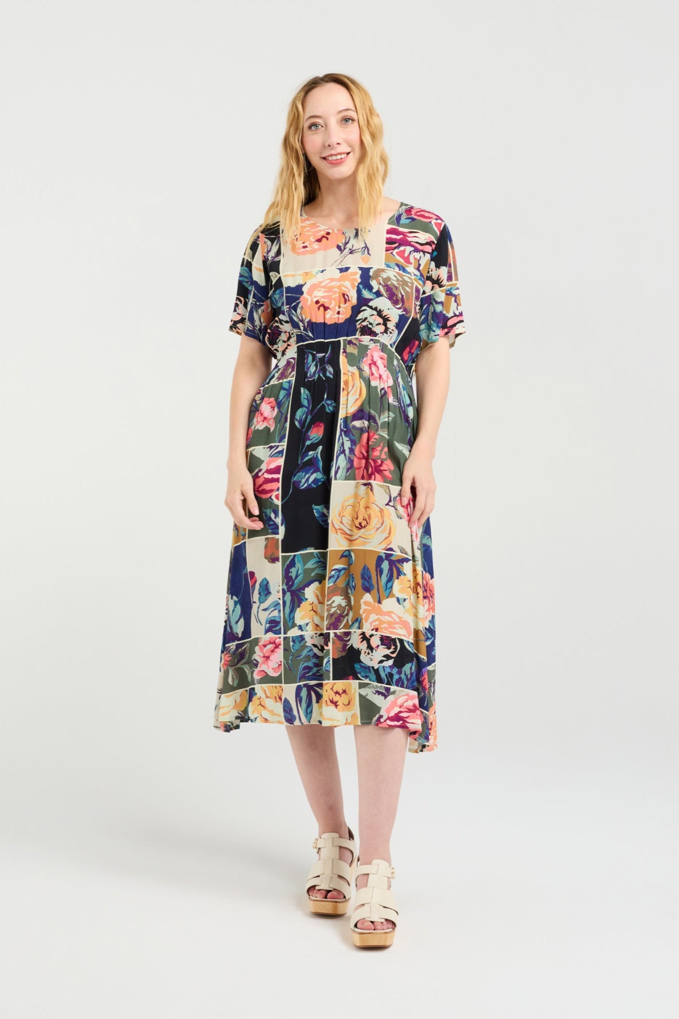 ZAFINA MYLA DRESS - FLOWER PARTY - THE VOGUE STORE
