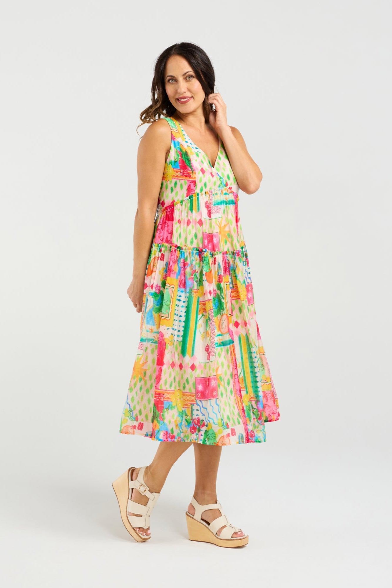 ZAFINA JAYLA DRESS - RADIANT - THE VOGUE STORE
