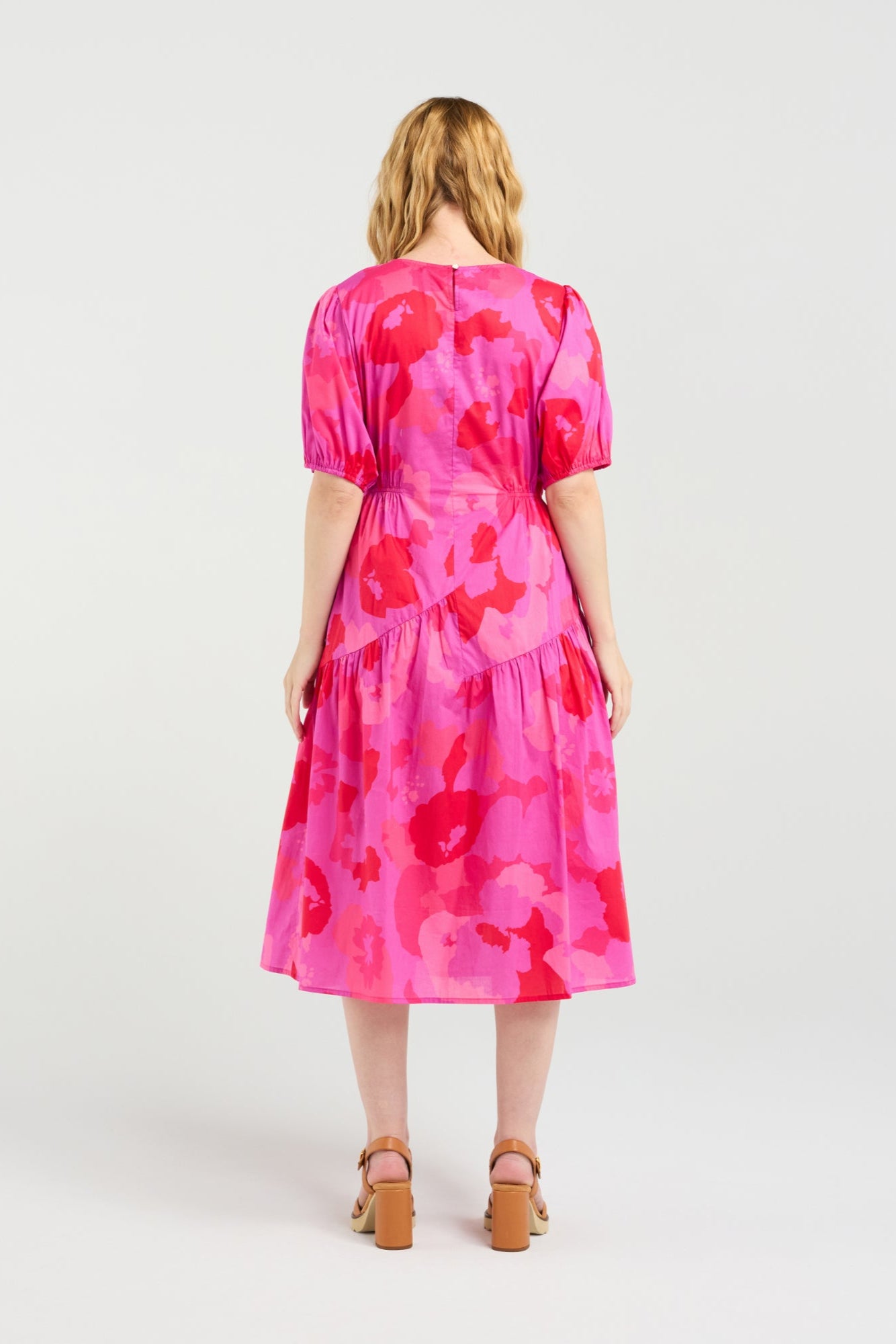 ZAFINA VICTORIA DRESS - FUSCIA BURST - THE VOGUE STORE