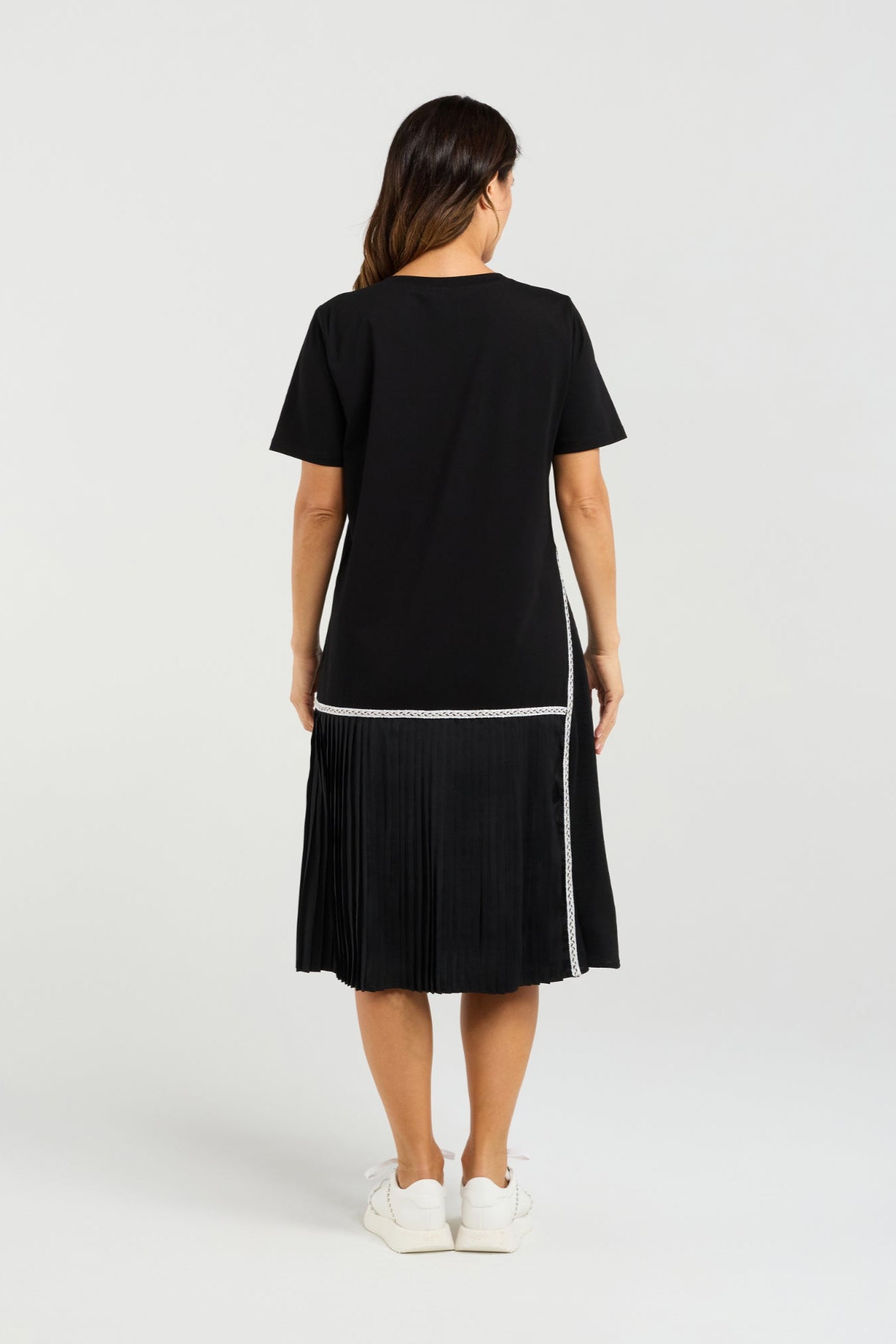 ZAFINA NOA DRESS - BLACK - THE VOGUE STORE