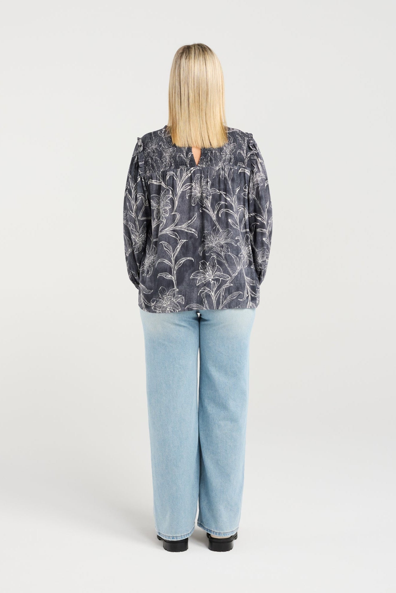 ZAFINA AMARA TOP - STONE LILY - THE VOGUE STORE