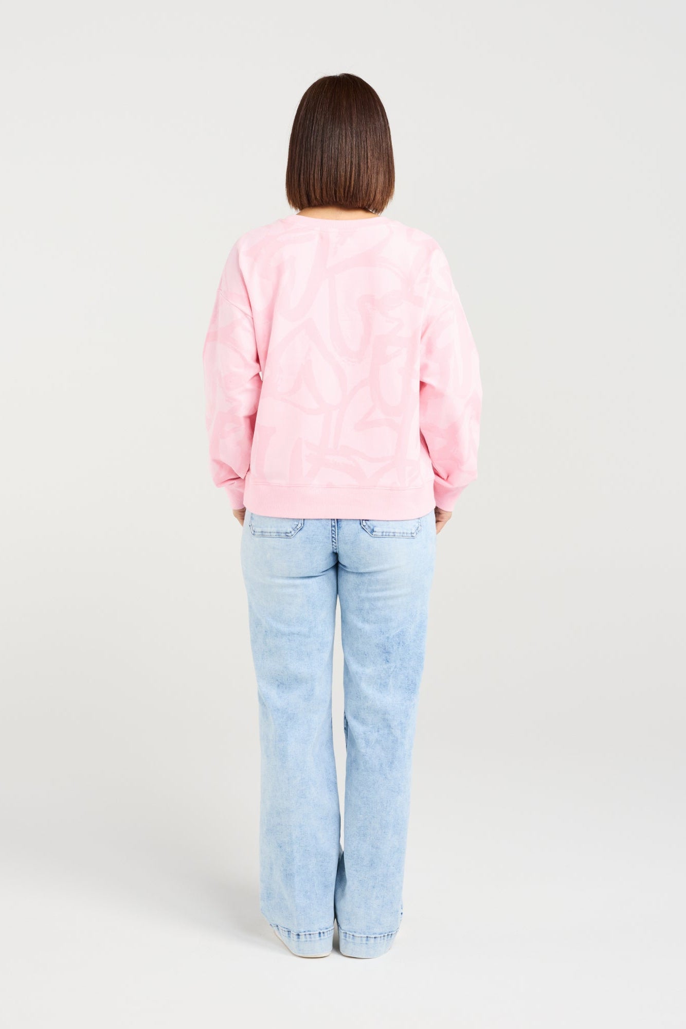 ZAFINA VERONA JUMPER - PINK HEARTS - THE VOGUE STORE