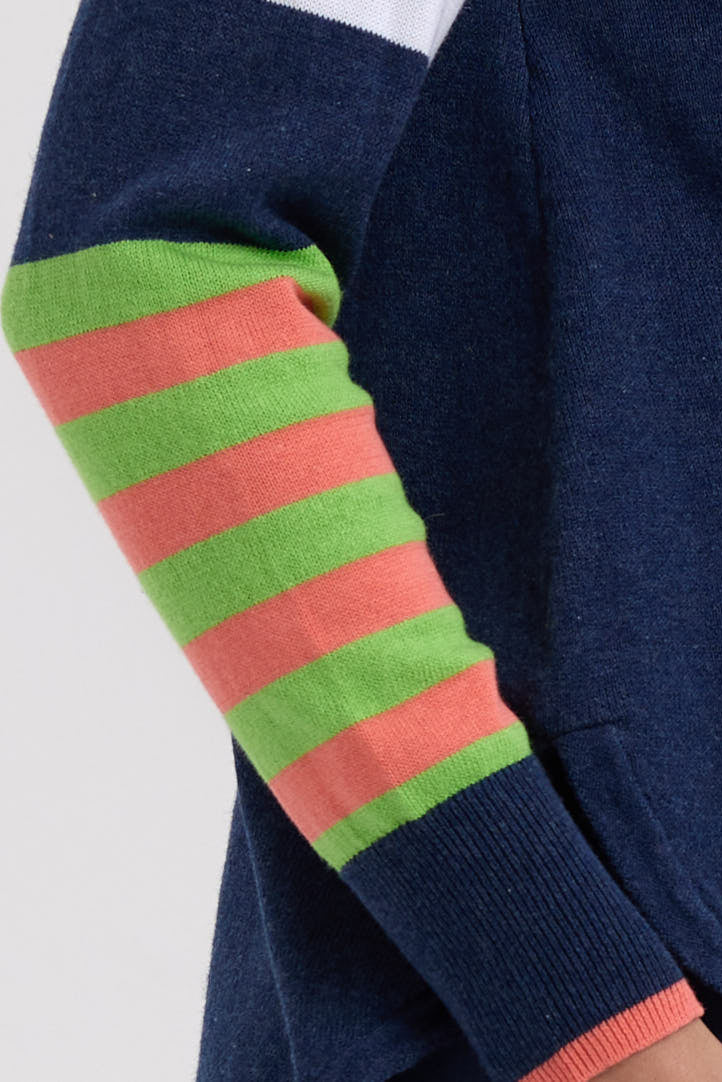 Z&P MY HAPPY JUMPER - DENIM - THE VOGUE STORE