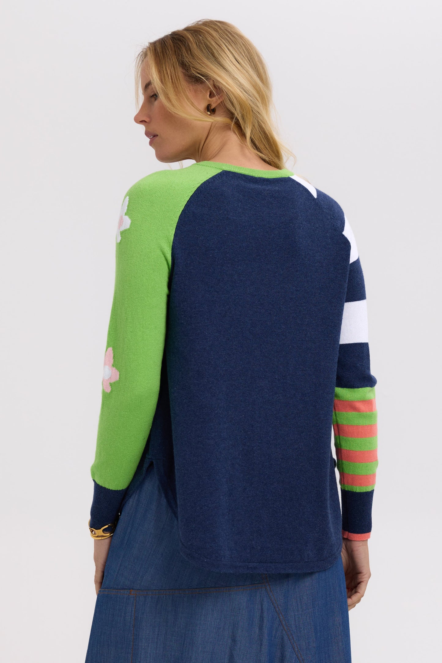 Z&P MY HAPPY JUMPER - DENIM - THE VOGUE STORE