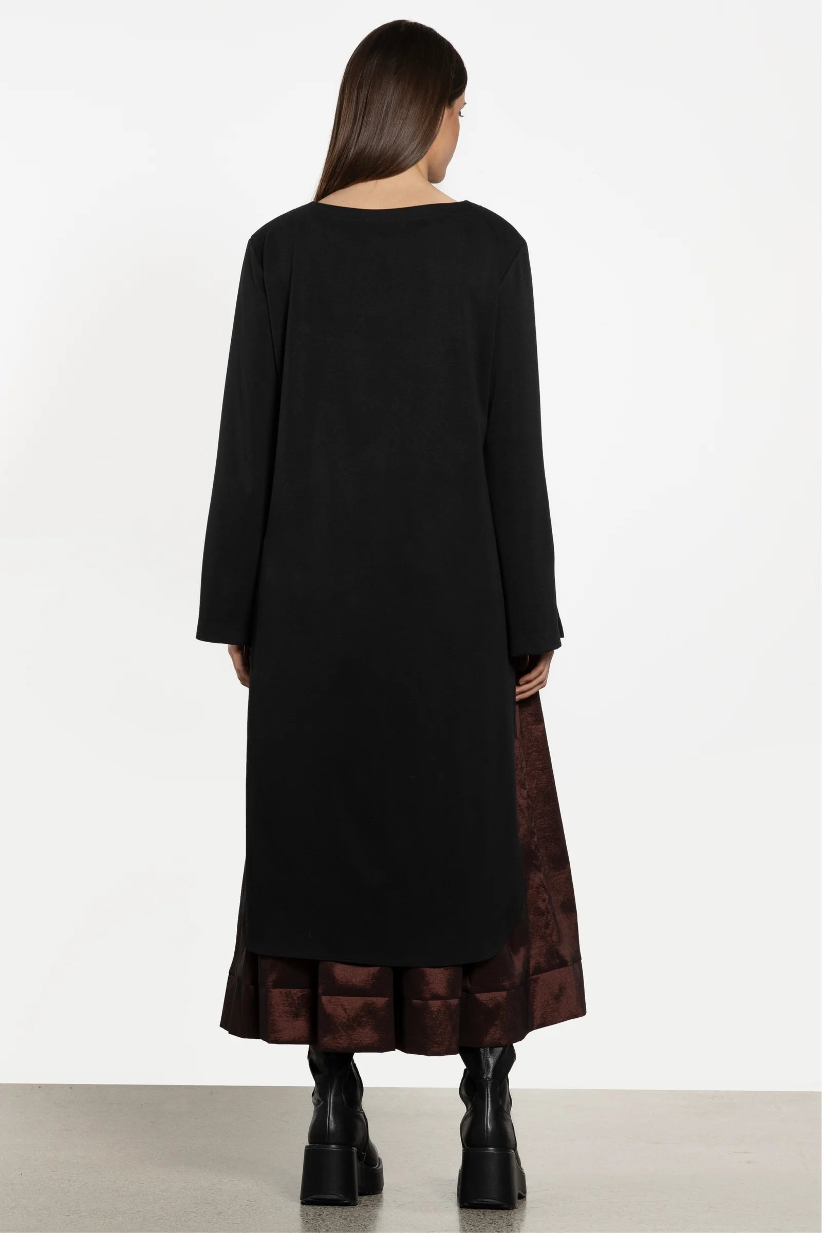 REPERTOIRE ARCADIA TOP - BLACK - THE VOGUE STORE