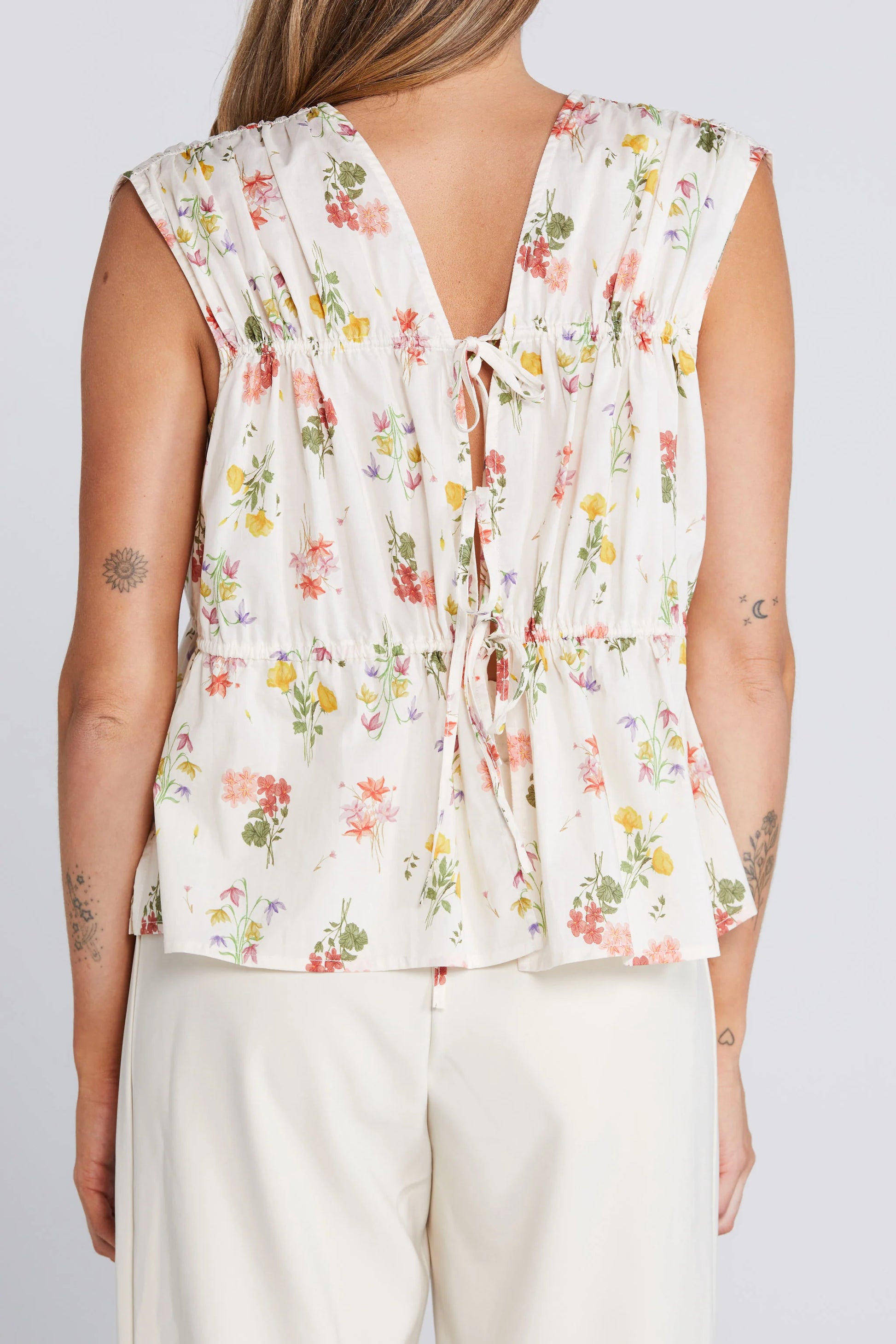 THING THING BELLE TIE TOP - SUMMER HAVEN - THE VOGUE STORE