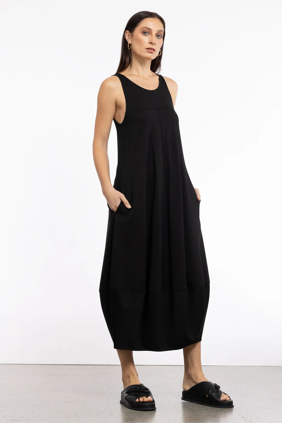 REPERTOIRE BAY DRESS - BLACK - THE VOGUE STORE