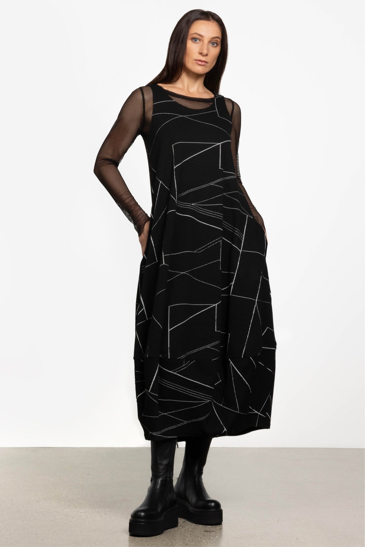 REPERTOIRE BAY DRESS - PRINT - THE VOGUE STORE