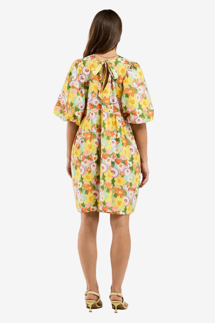 THING THING SPIN DRESS - FRUIT SALAD FLORAL - THE VOGUE STORE