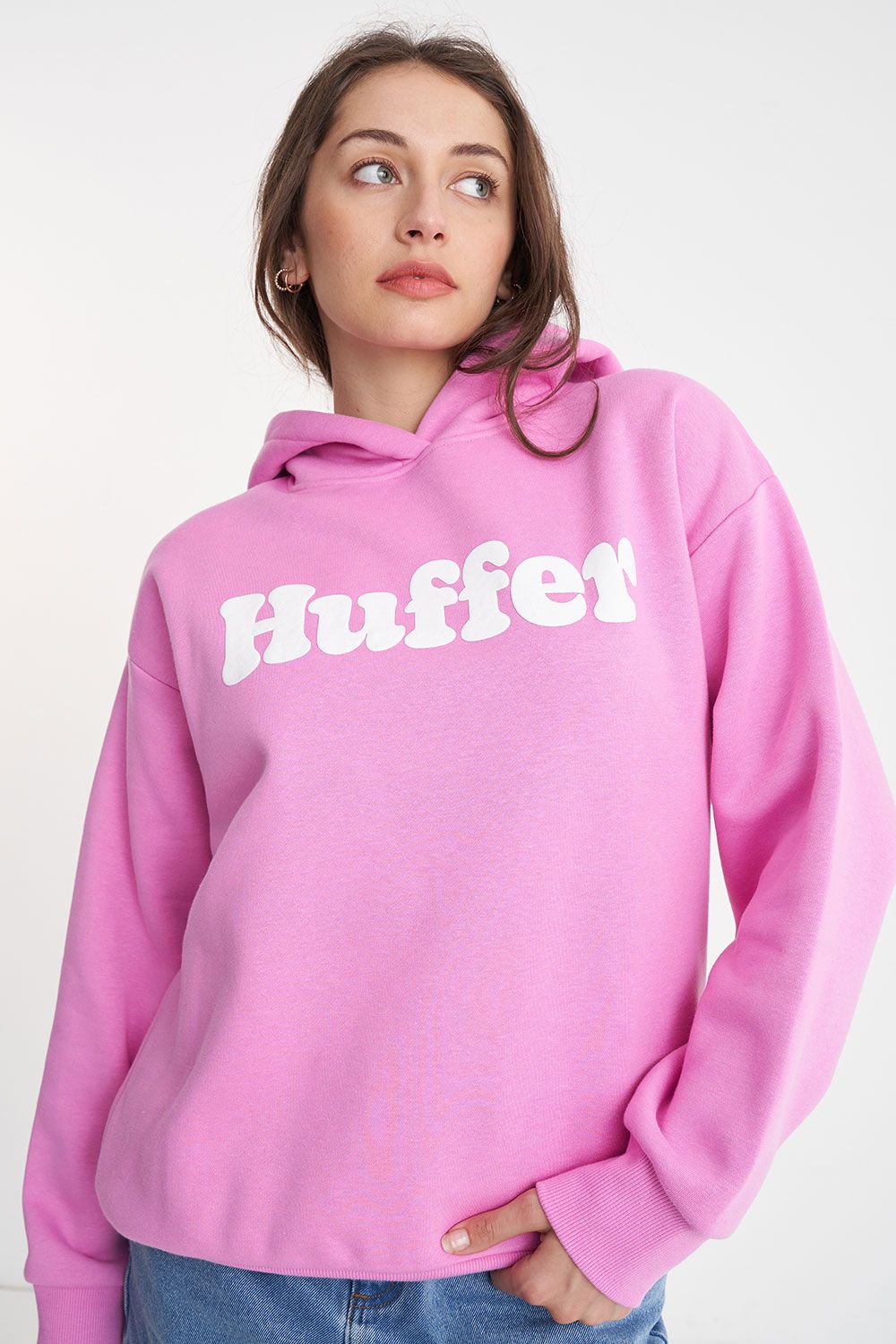 HUFFER WMNS ARCADE HOOD/ODIE TAFFY - THE VOGUE STORE