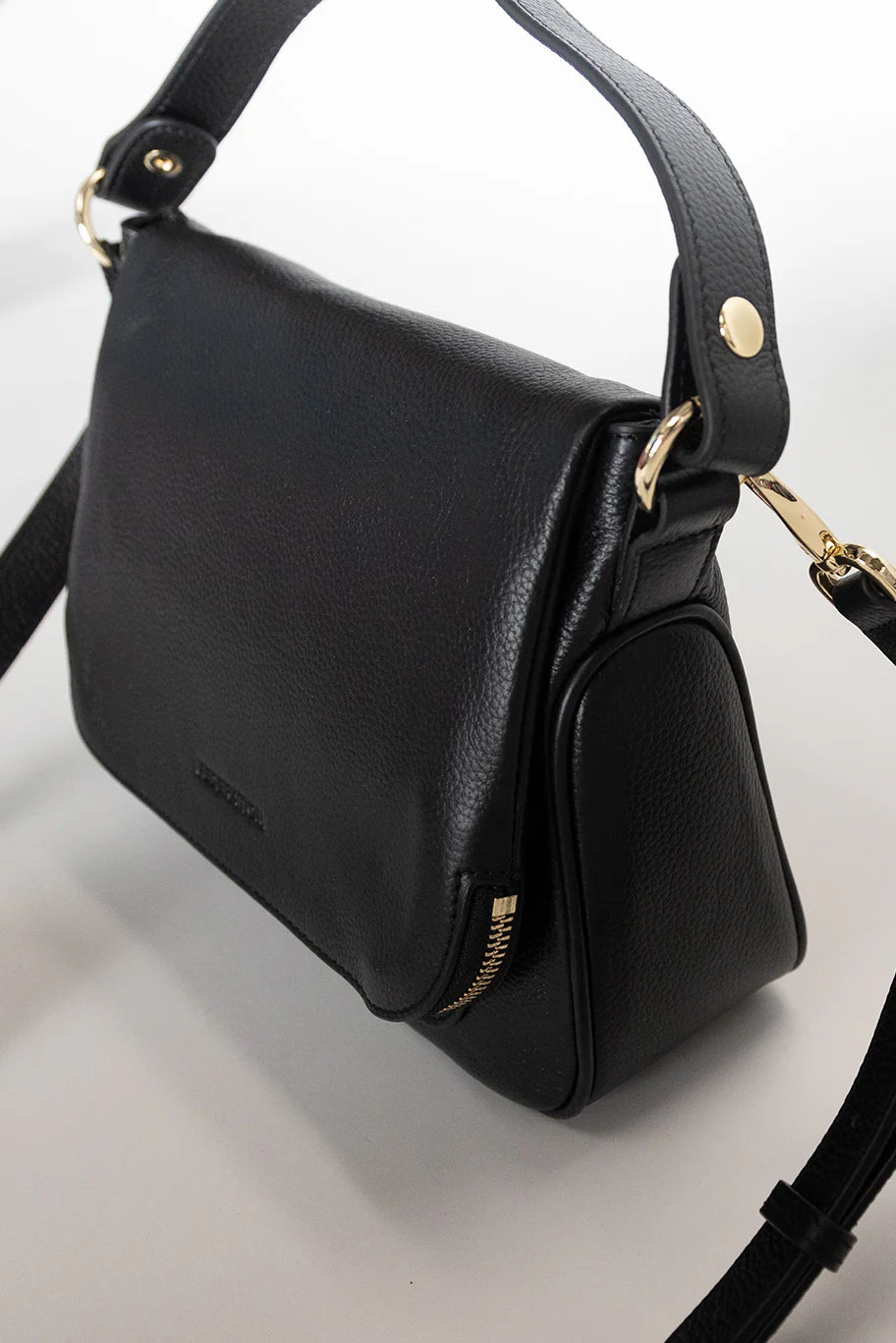 FEDERATION FOR KEEPS BAG - BLACK/GOLD - THE VOGUE STORE