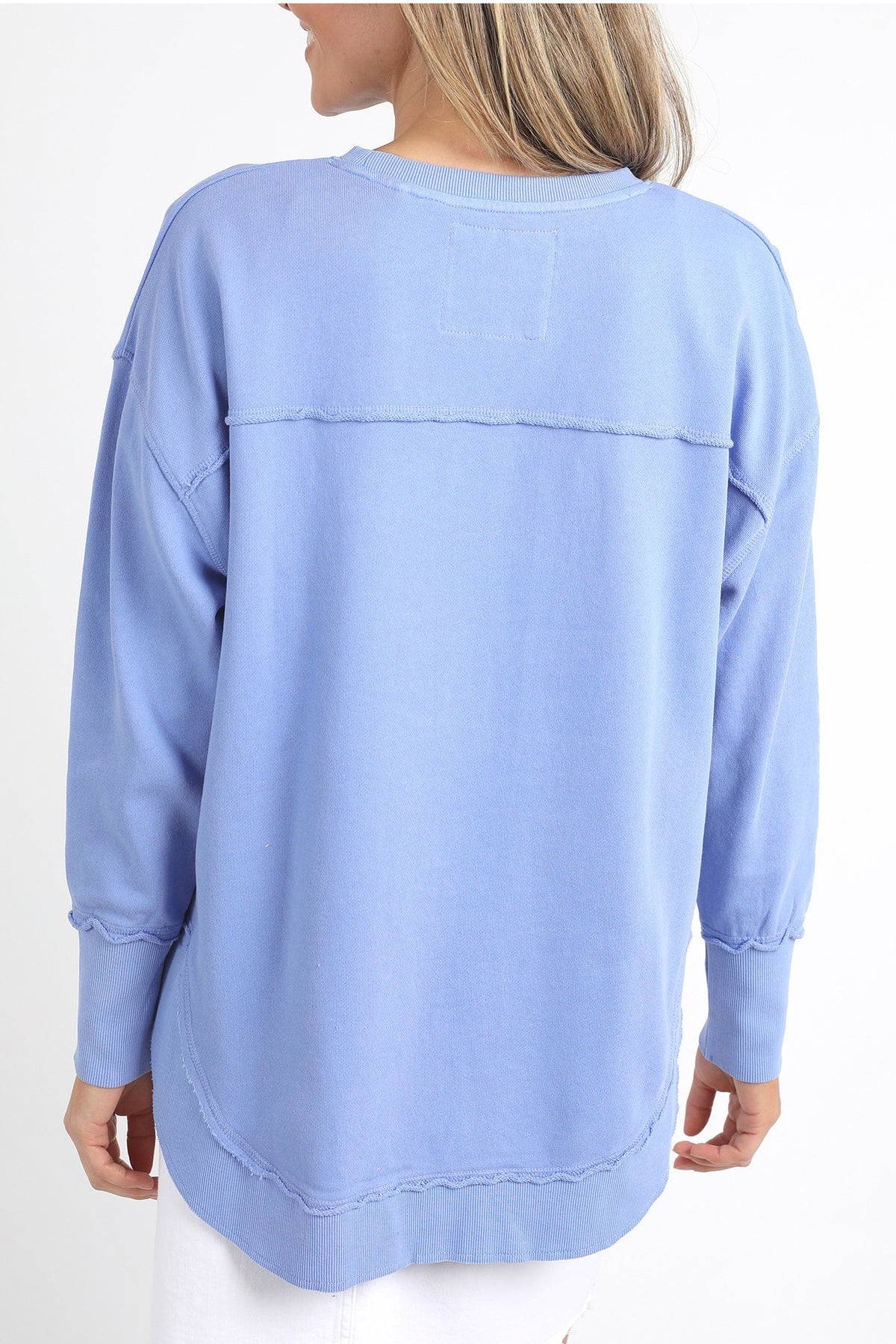 FOXWOOD SIMPLIFIED CREW - NEON BLUE - THE VOGUE STORE