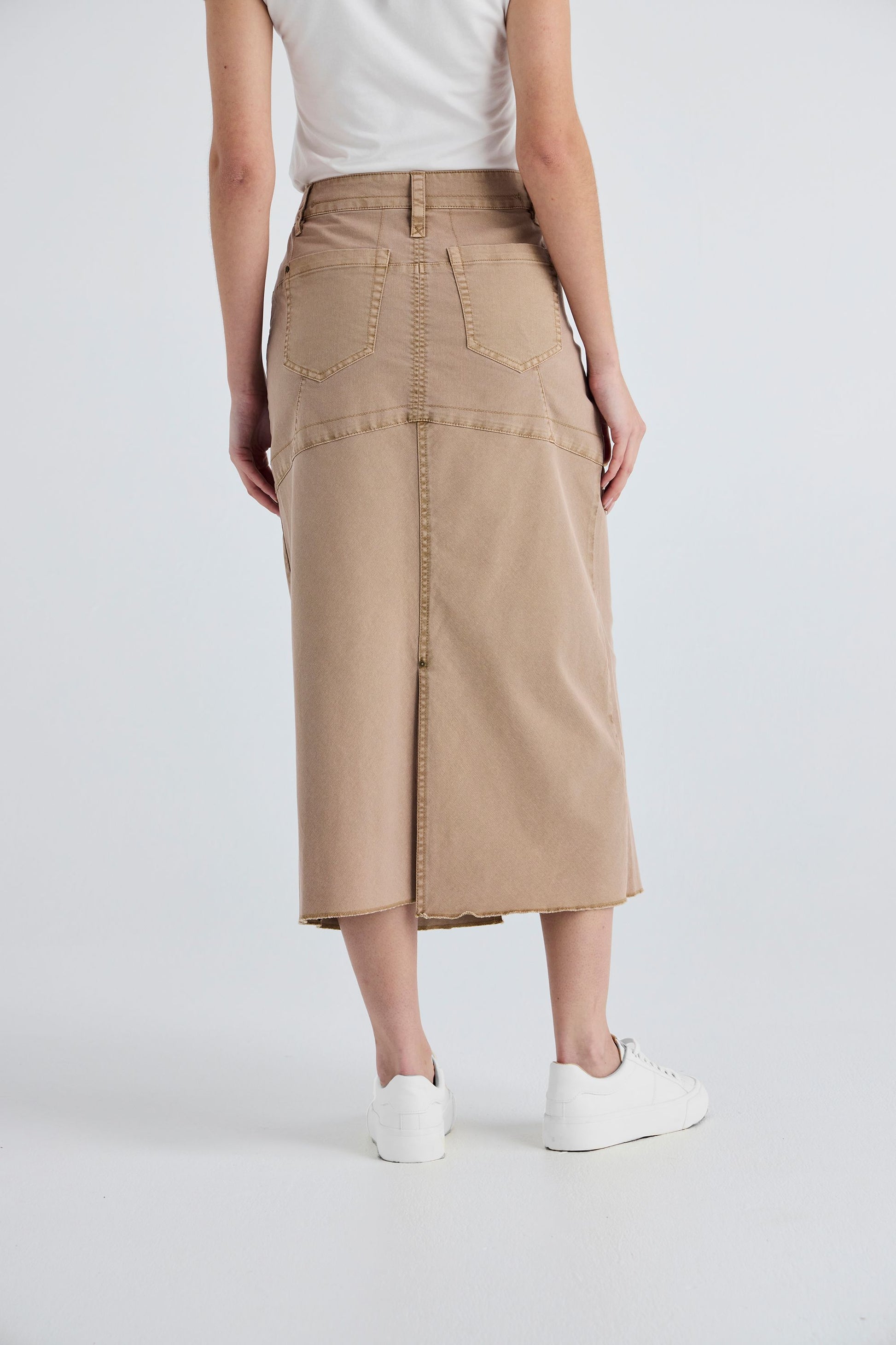 LANIA RAINE SKIRT - TOFFEE - THE VOGUE STORE