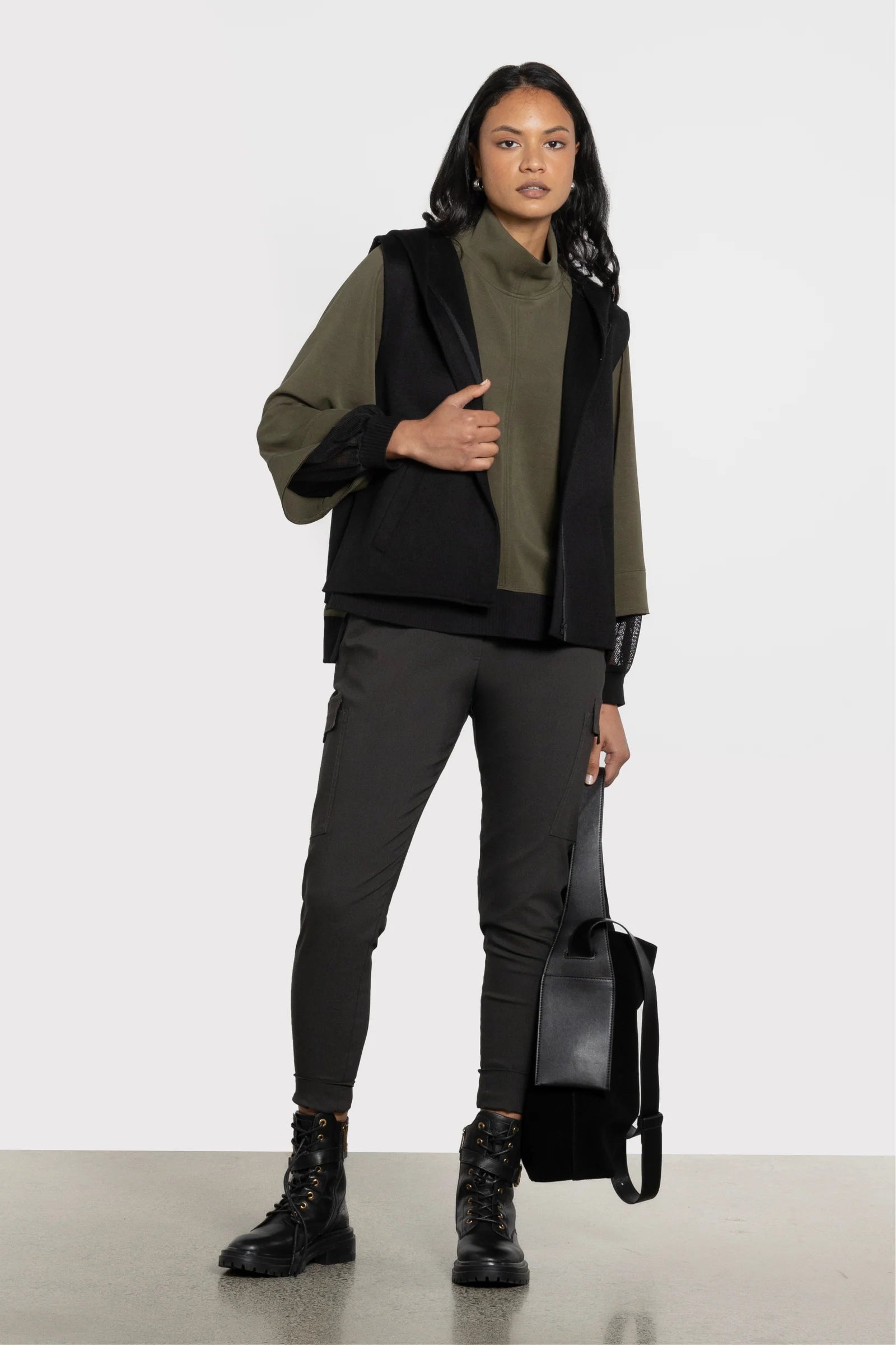 REPERTOIRE JAVA PANT - KHAKI - THE VOGUE STORE