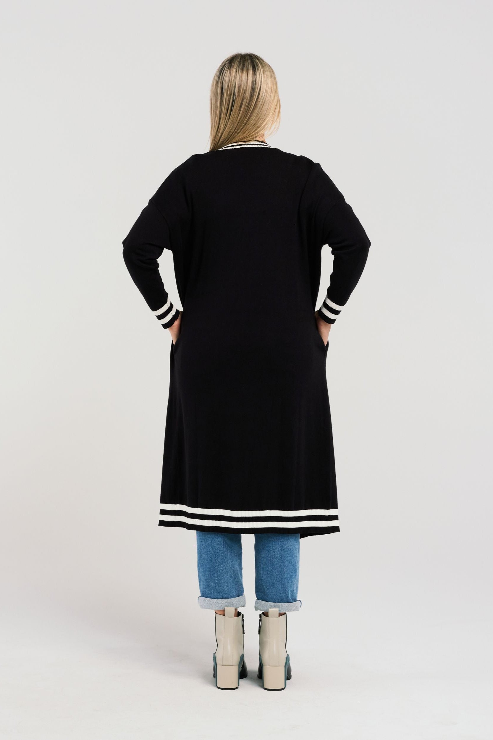 ZAFINA CAMERON KNIT - BLACK - THE VOGUE STORE