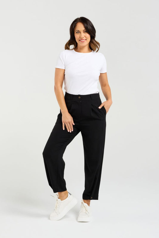 SEDUCE TINA PANT - BLACK - THE VOGUE STORE