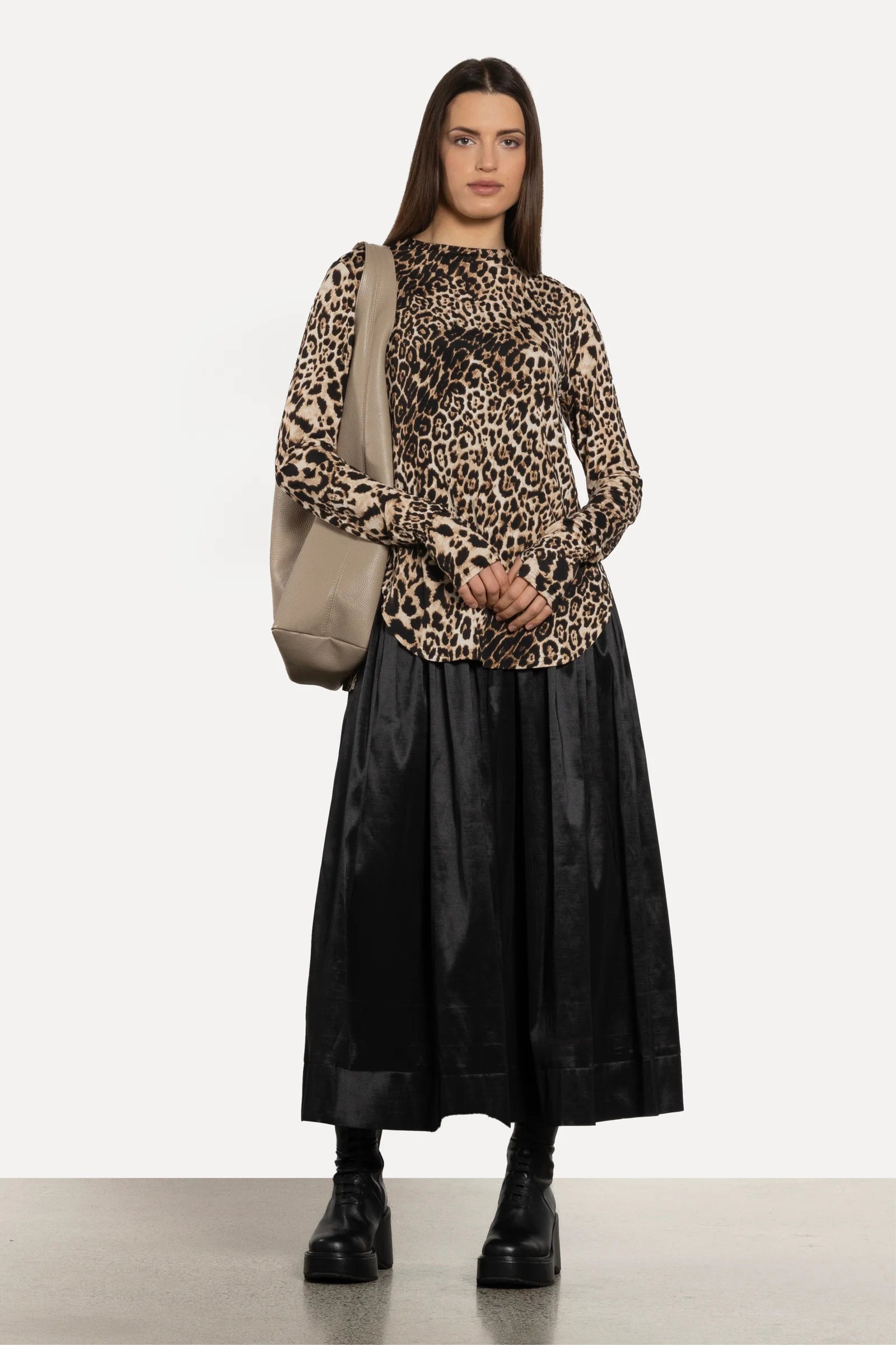 REPERTOIRE PAMELA ANIMAL TOP - PRINT ANIMAL - THE VOGUE STORE