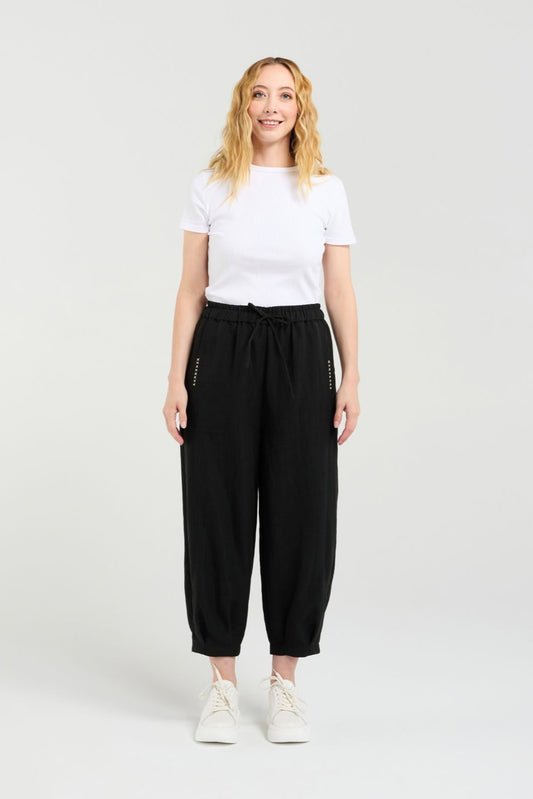 SEDUCE NOVA PANT - BLACK - THE VOGUE STORE