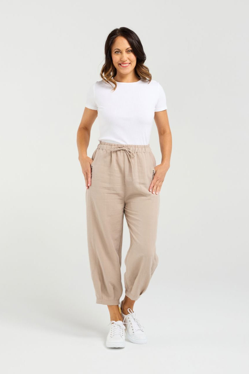 SEDUCE NOVA PANT - NATURAL - THE VOGUE STORE