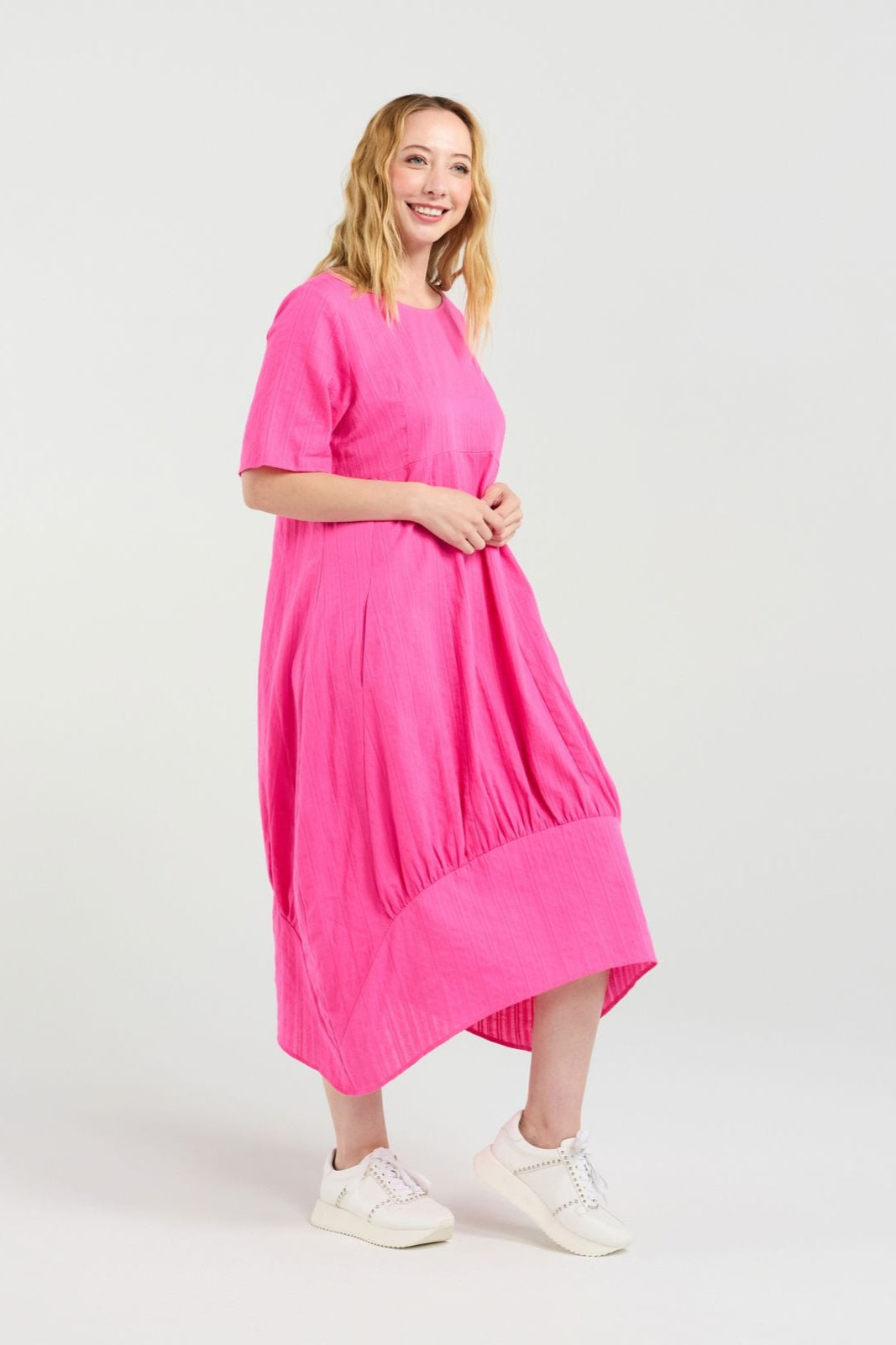 SEDUCE SELENA DRESS - HOT PINK - THE VOGUE STORE