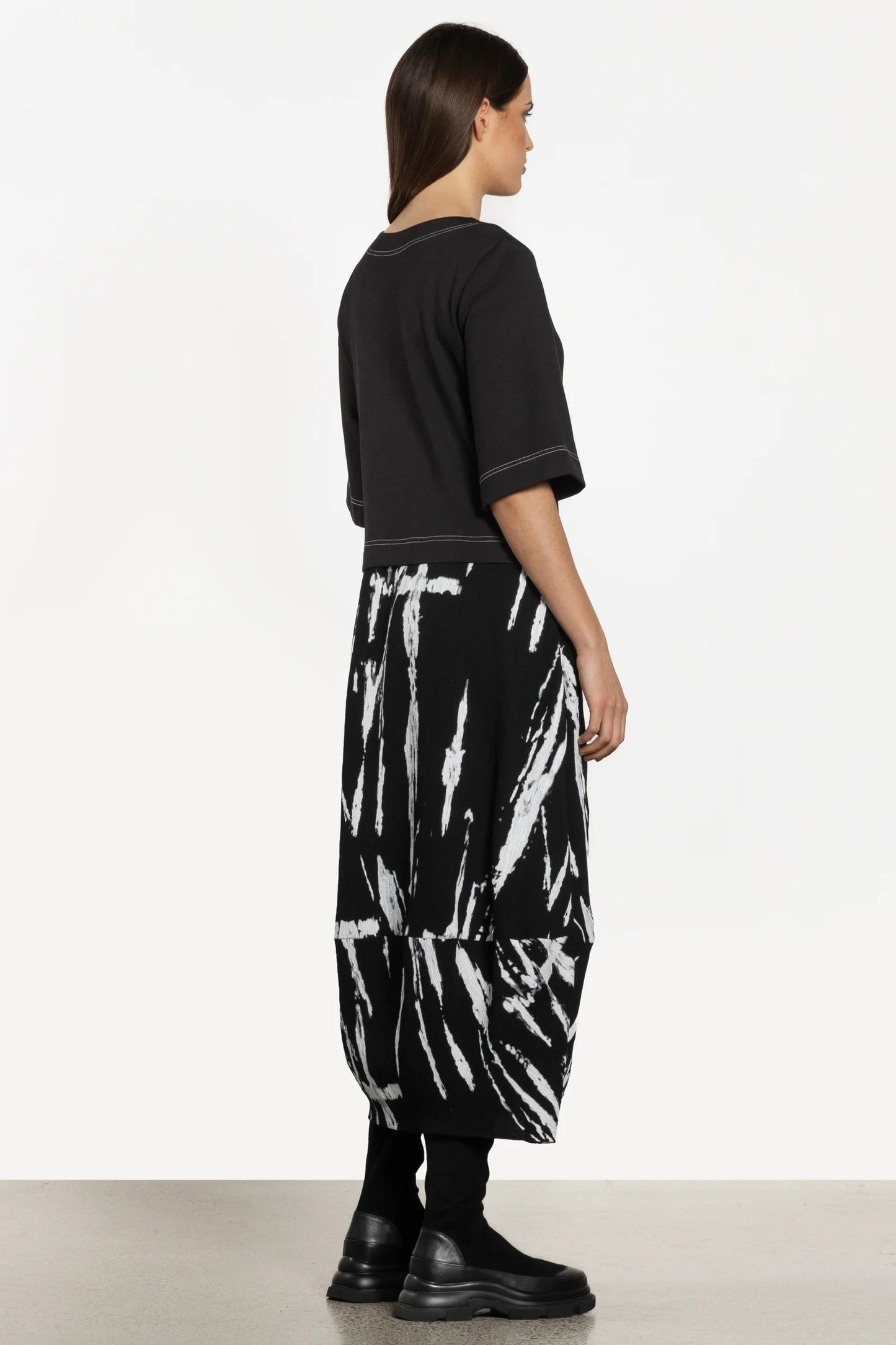 REPERTOIRE SADI DRESS - PRINT BLACK - THE VOGUE STORE