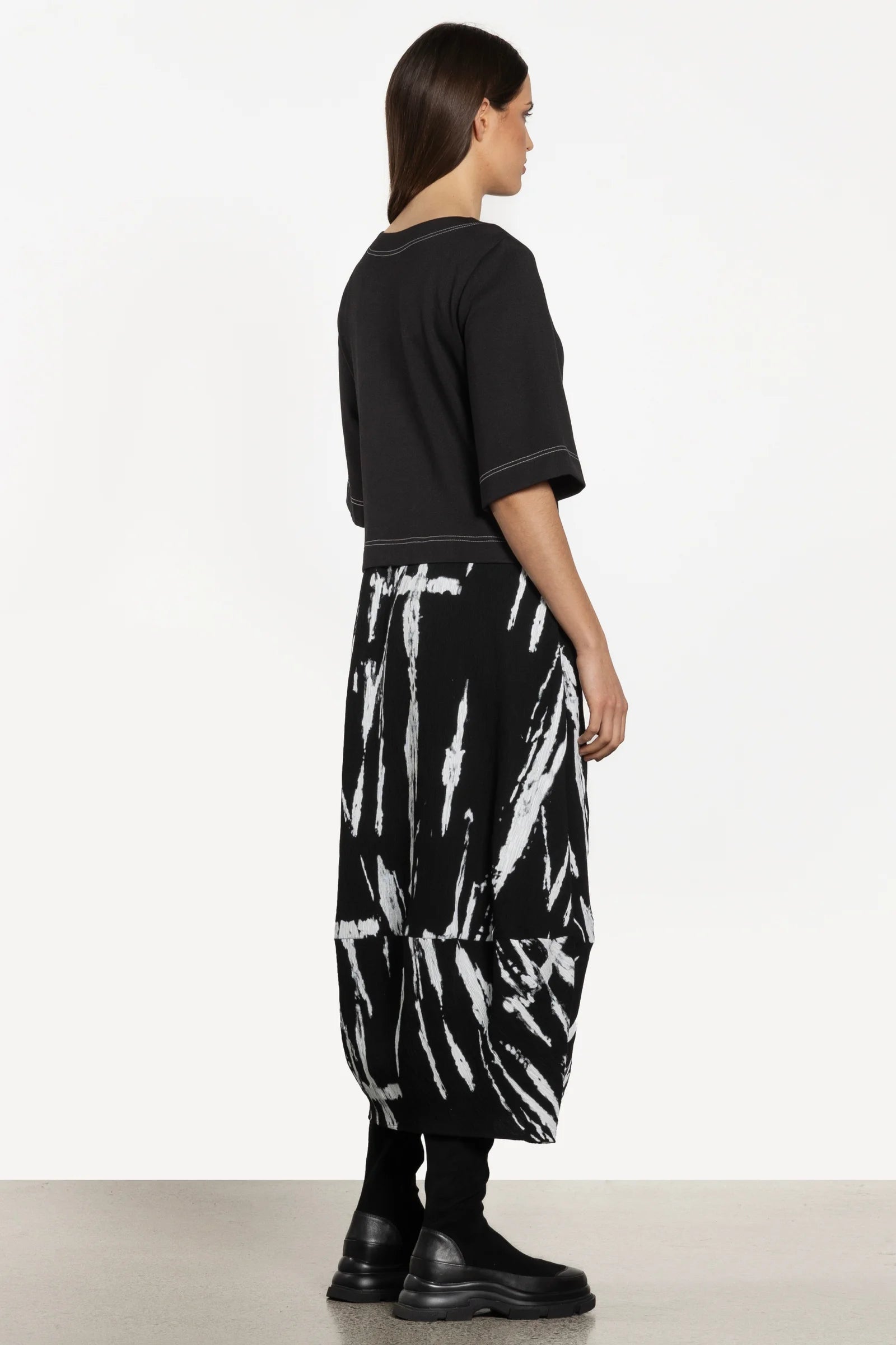 REPERTOIRE SADI DRESS - PRINT BLACK - THE VOGUE STORE