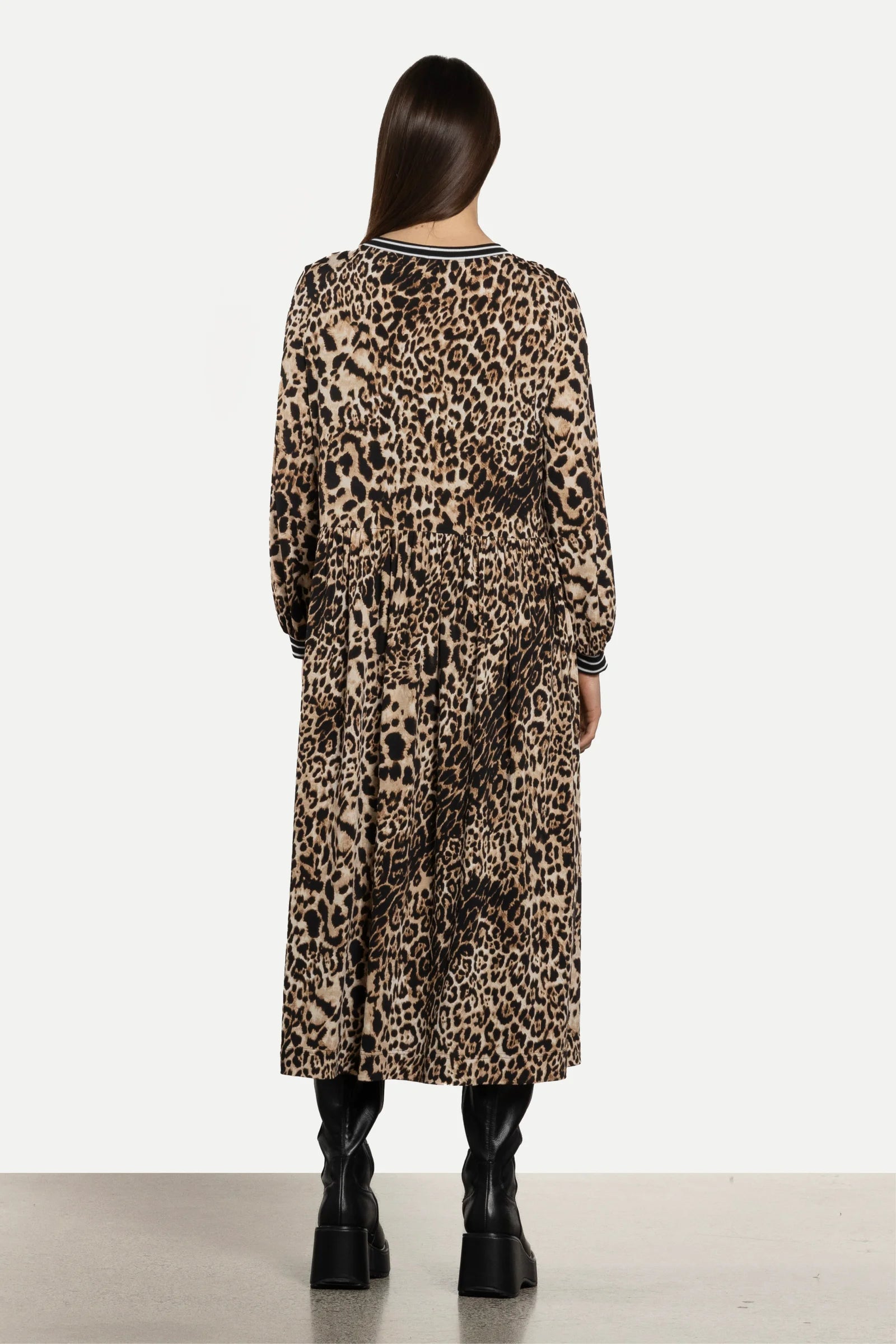 REPERTOIRE TOMMY DRESS - PRINT ANIMAL - THE VOGUE STORE