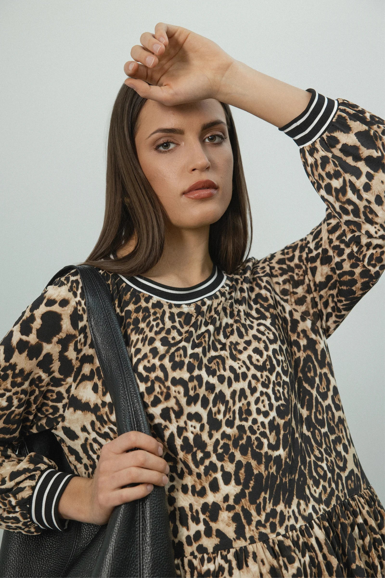 REPERTOIRE TOMMY DRESS - PRINT ANIMAL - THE VOGUE STORE