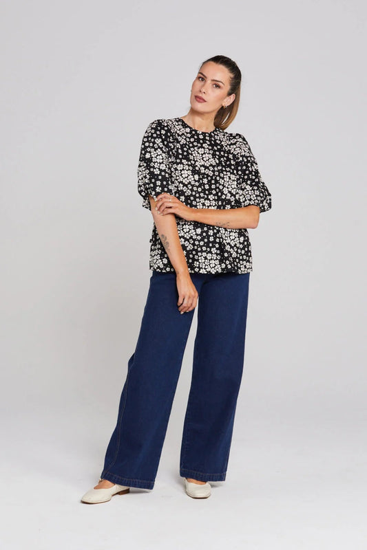 THING THING LUCIE TOP - NIGHT BLOOM - THE VOGUE STORE