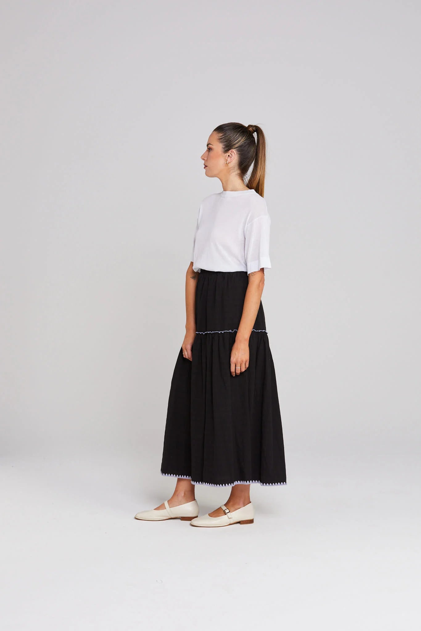 THING THING LARAH SKIRT - NOIR - THE VOGUE STORE