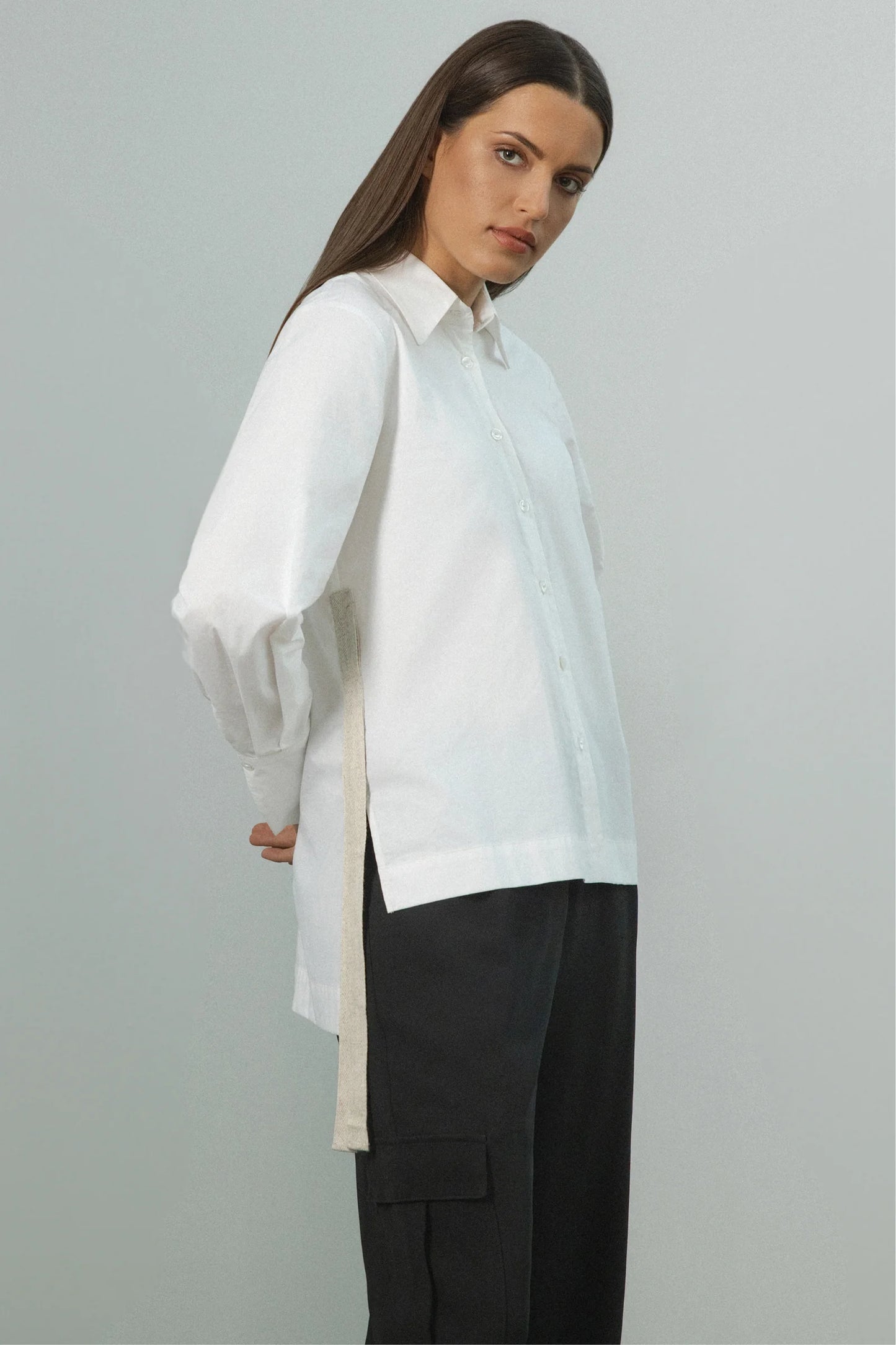 REPERTOIRE VINCI SHIRT - WHITE - THE VOGUE STORE