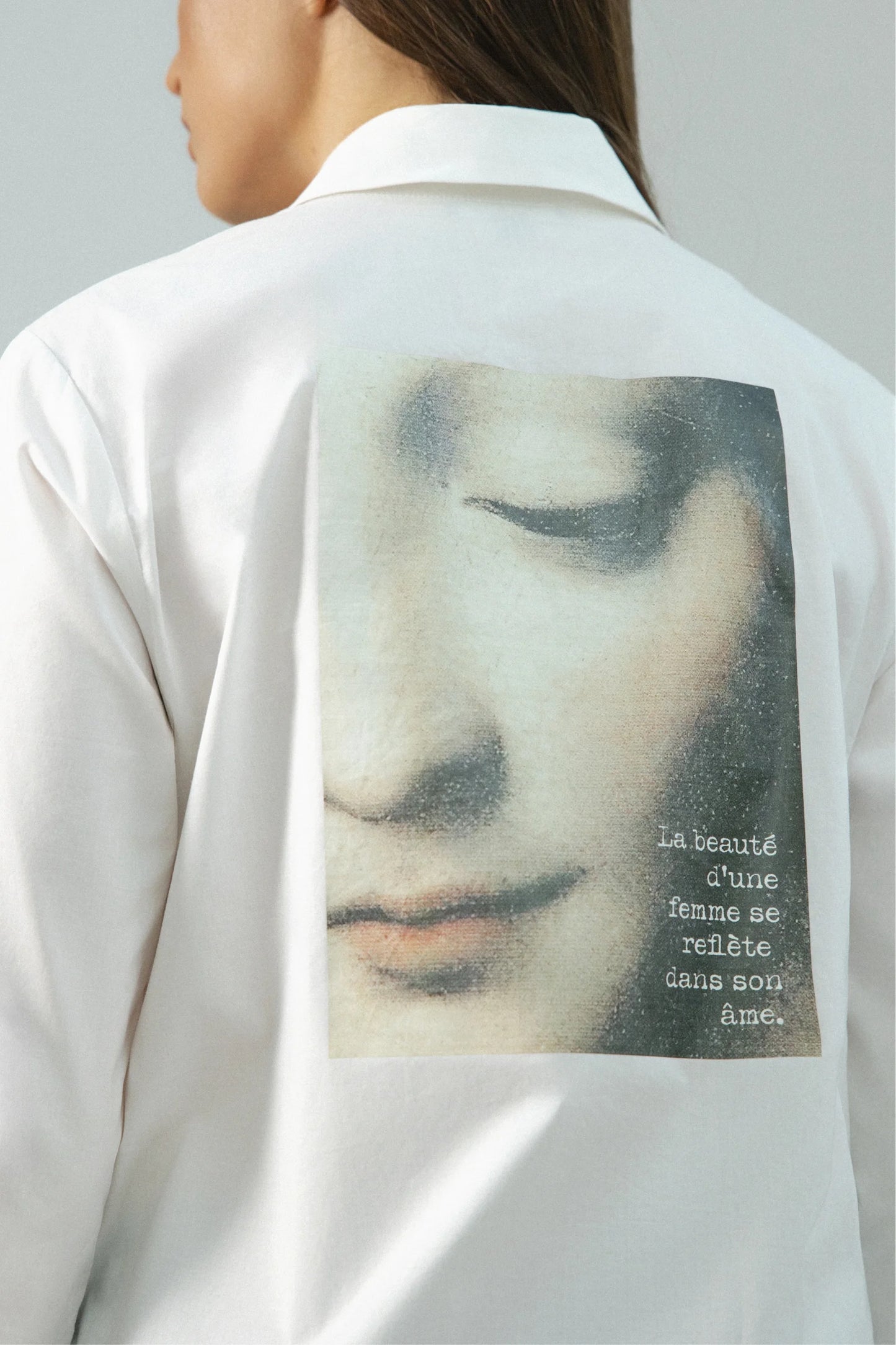 REPERTOIRE VINCI SHIRT - WHITE - THE VOGUE STORE