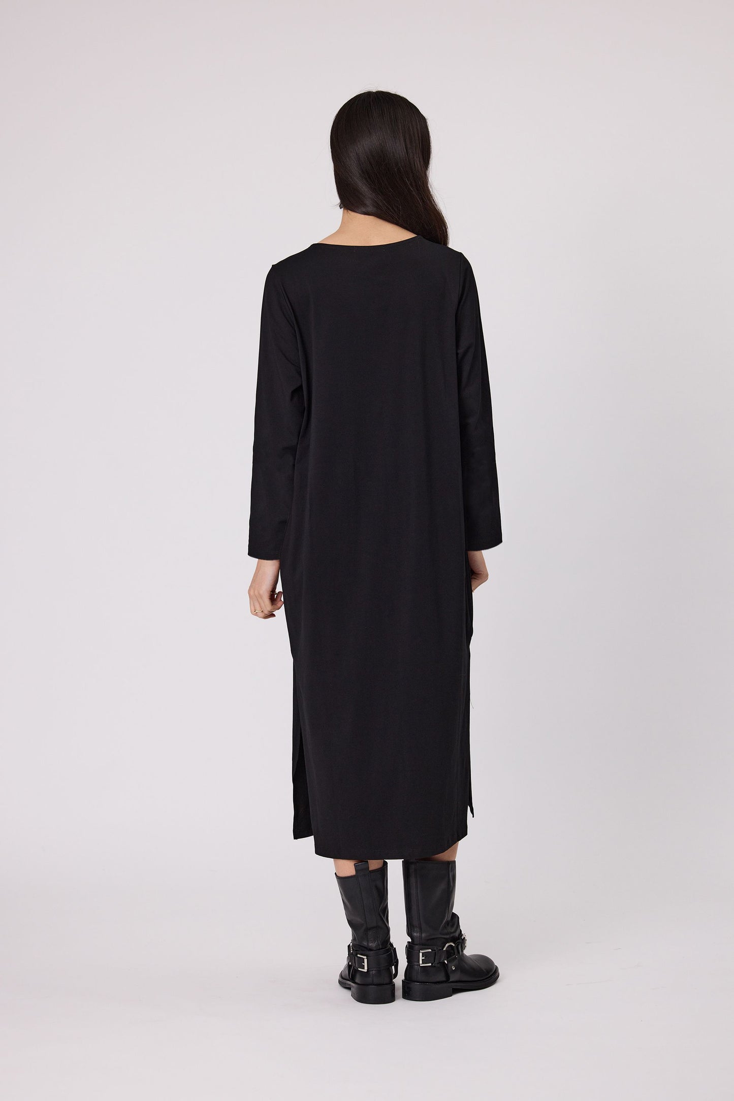 DUO QUINCY DRESS - BLACK - THE VOGUE STORE