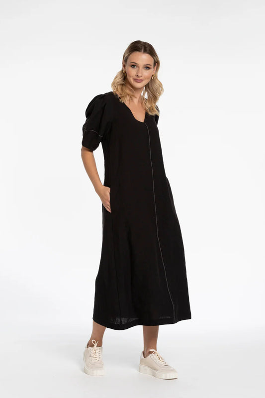 STYLE X LAB CHANCE DRESS - BLACK - THE VOGUE STORE