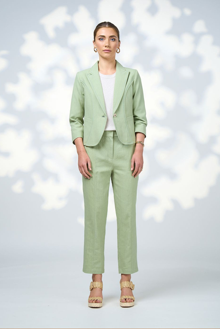 LOOBIES STORY QUINN JACKET - PISTACHIO - THE VOGUE STORE