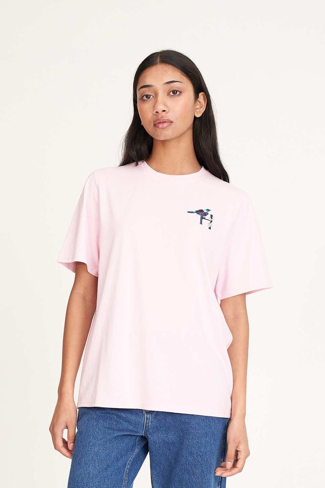 HUFFER CLASSIC TEE 170/SINGER - BLOSSOM - THE VOGUE STORE