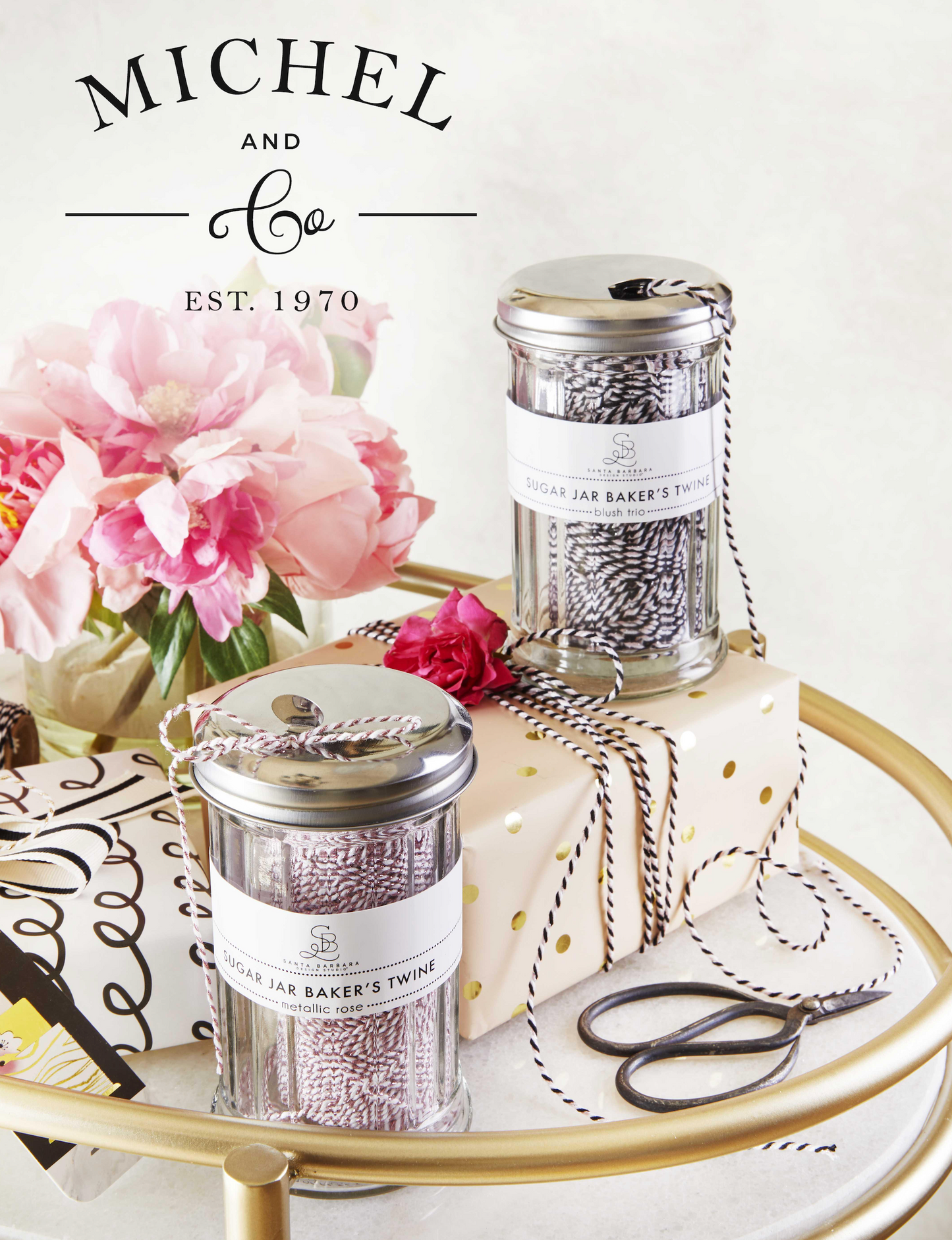 SUGAR JAR BAKERS TWINE - BLACK & WHITE