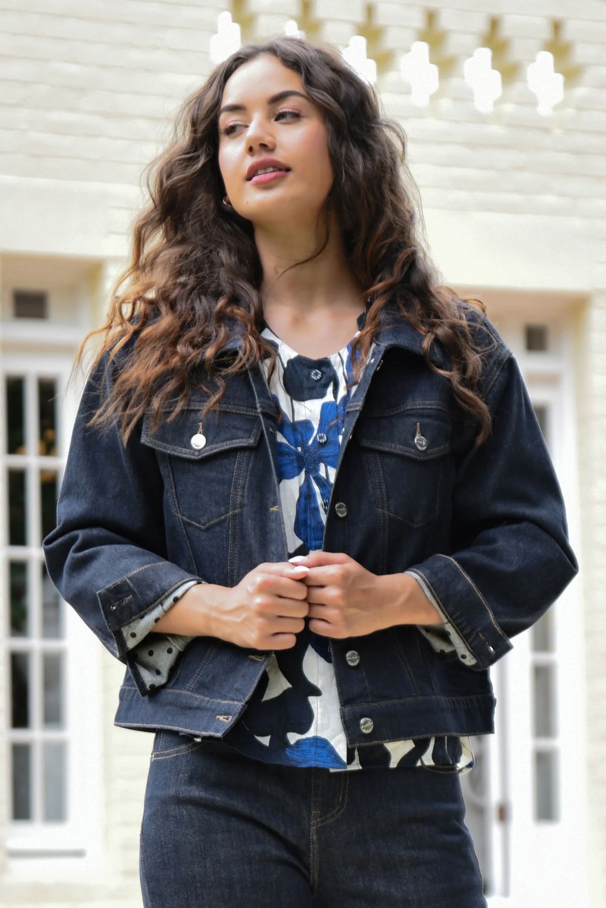 CURATE DAKOTA DAYS JACKET - POLKA DOT - THE VOGUE STORE