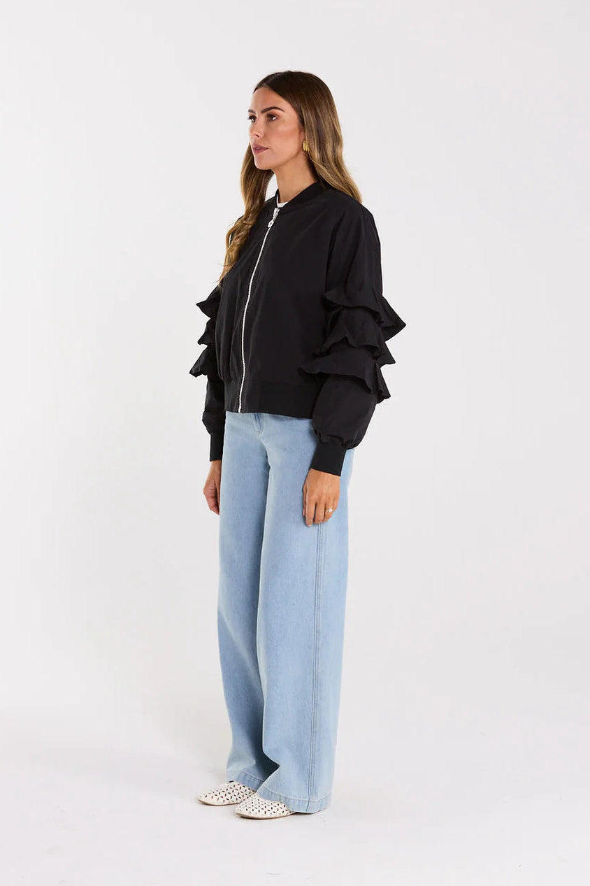 THING THING CASSETTE JACKET - BLACK - THE VOGUE STORE