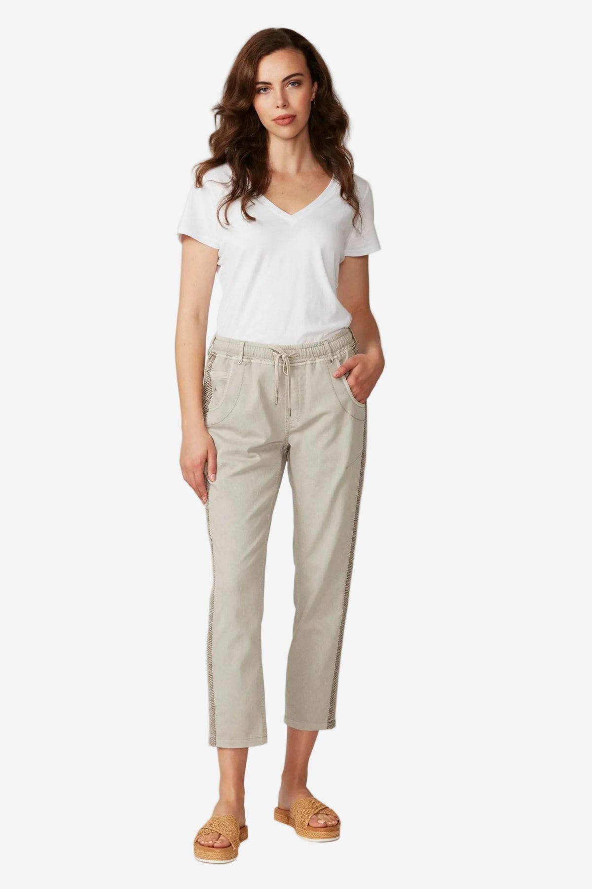 LANIA ZANE BOYFRIEND JEAN - NATURAL - THE VOGUE STORE