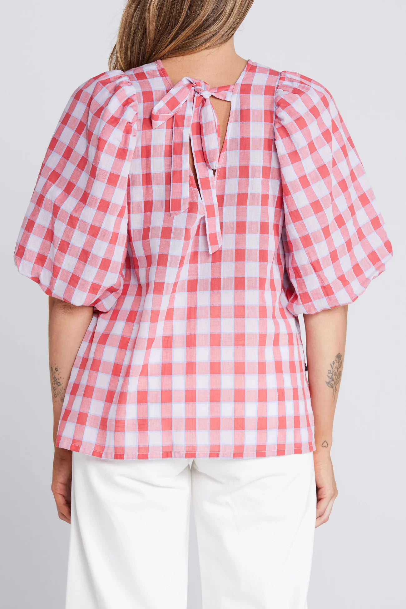 THING THING LUCIE TOP - CHECK MATE - THE VOGUE STORE