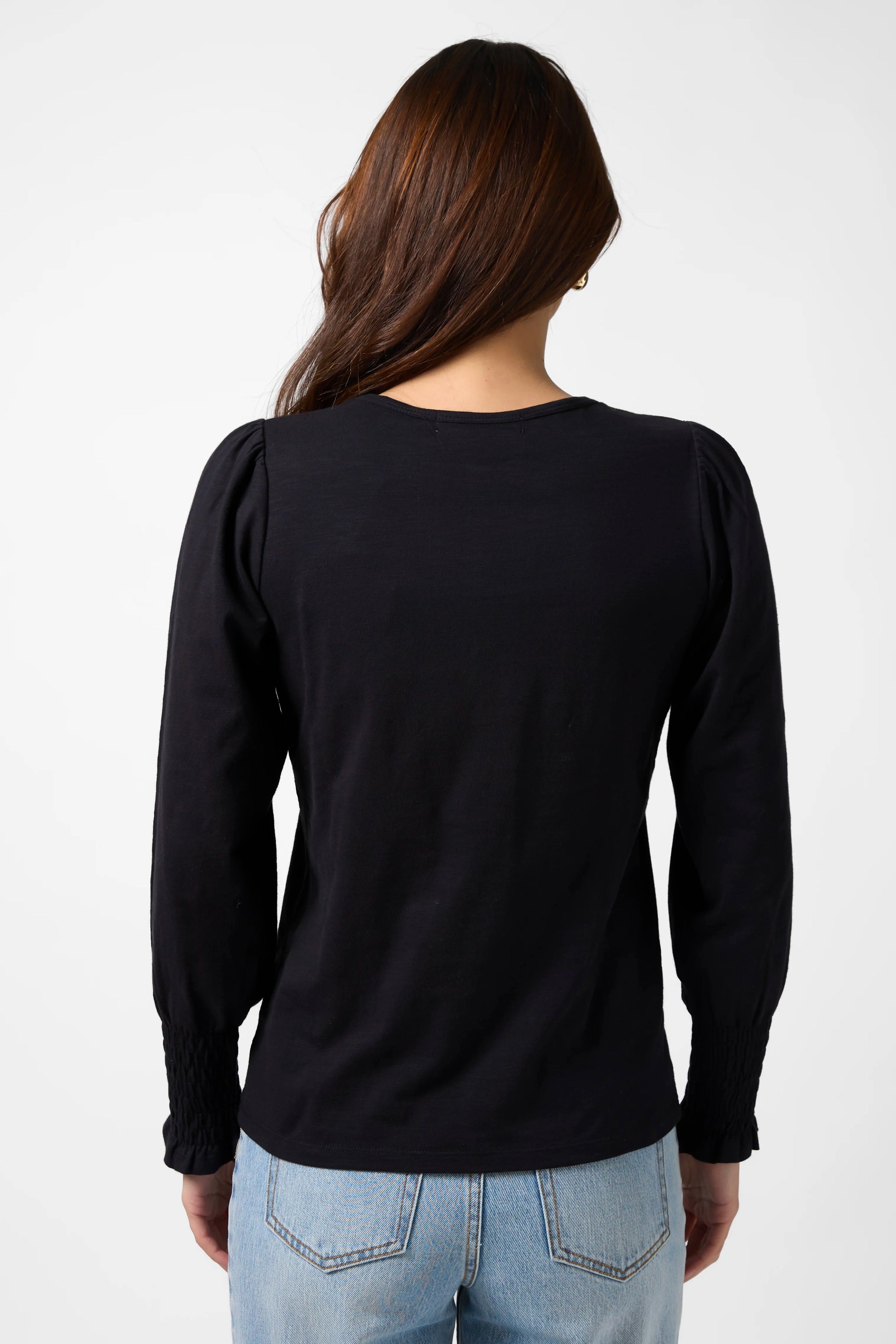 STELLA + GEMMA MAEVE TOP - BLACK - THE VOGUE STORE