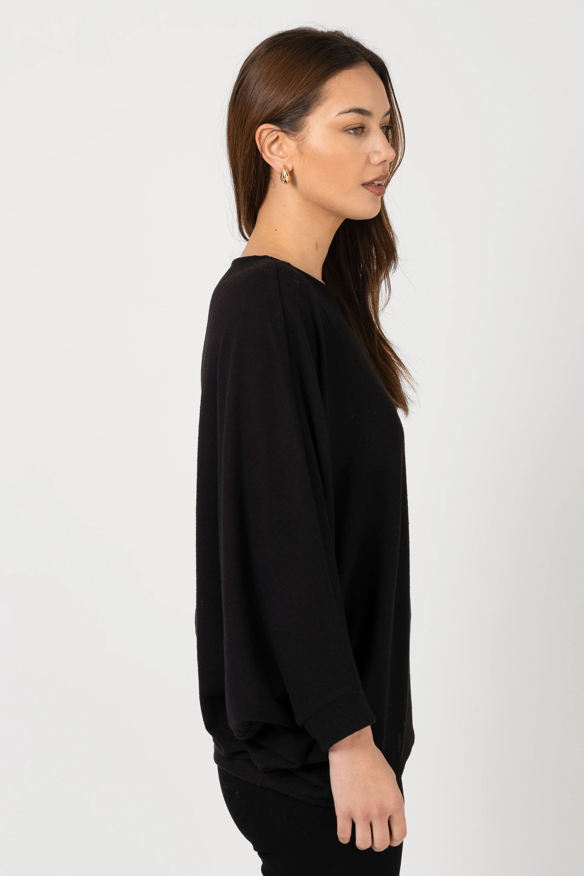STELLA + GEMMA SABLE TOP - BLACK - THE VOGUE STORE