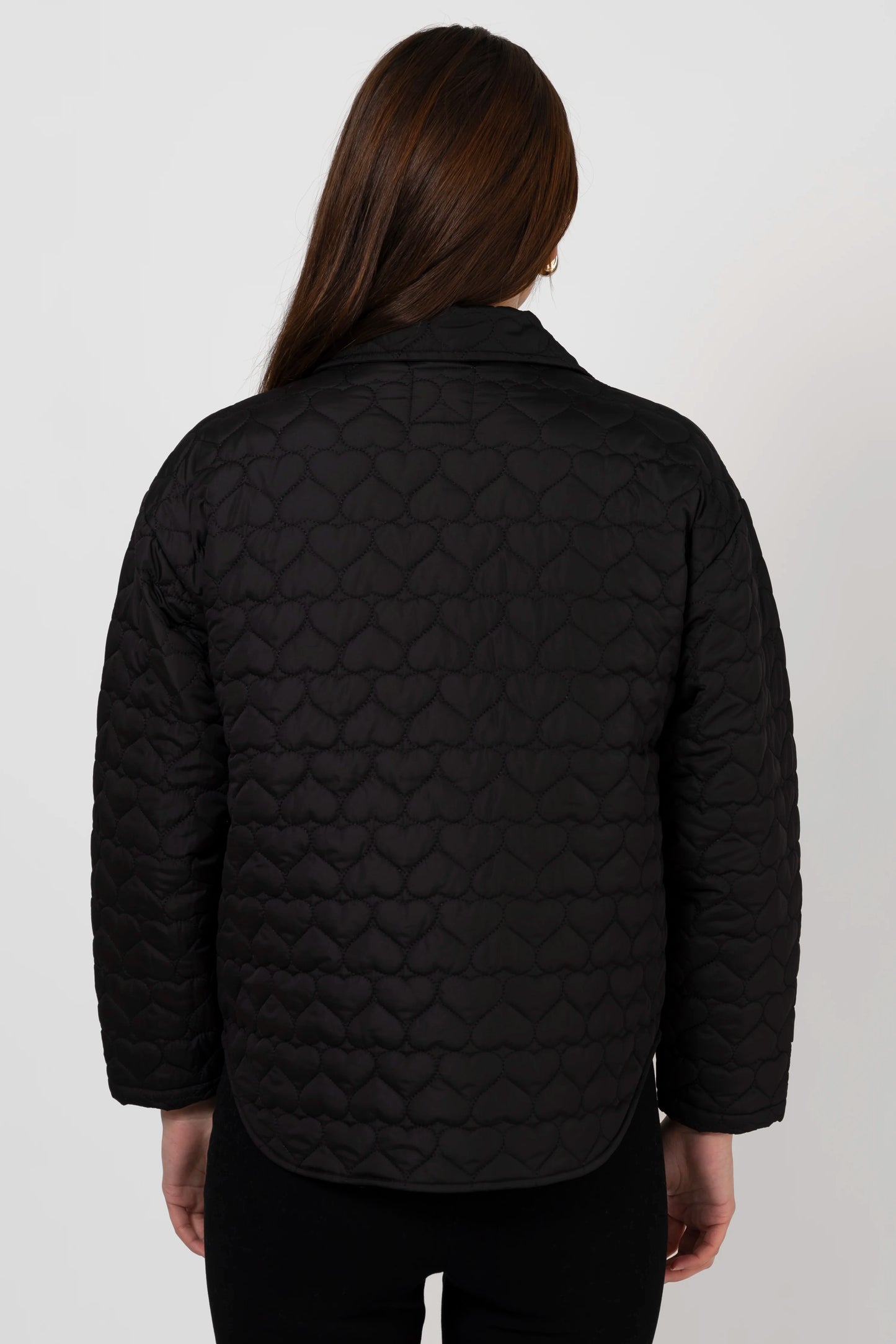 STELLA + GEMMA HEARTLY JACKET - BLACK - THE VOGUE STORE
