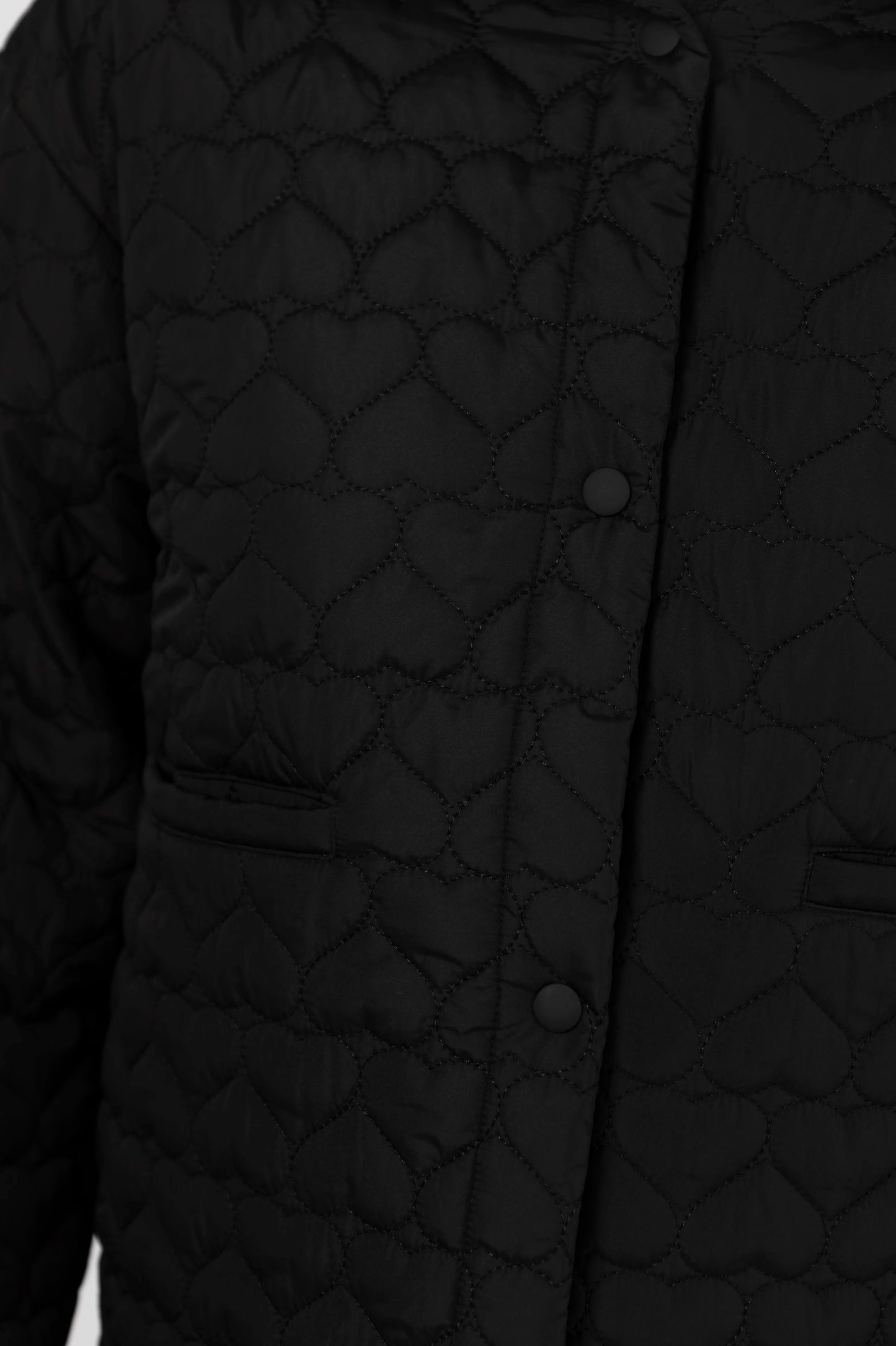 STELLA + GEMMA HEARTLY JACKET - BLACK - THE VOGUE STORE