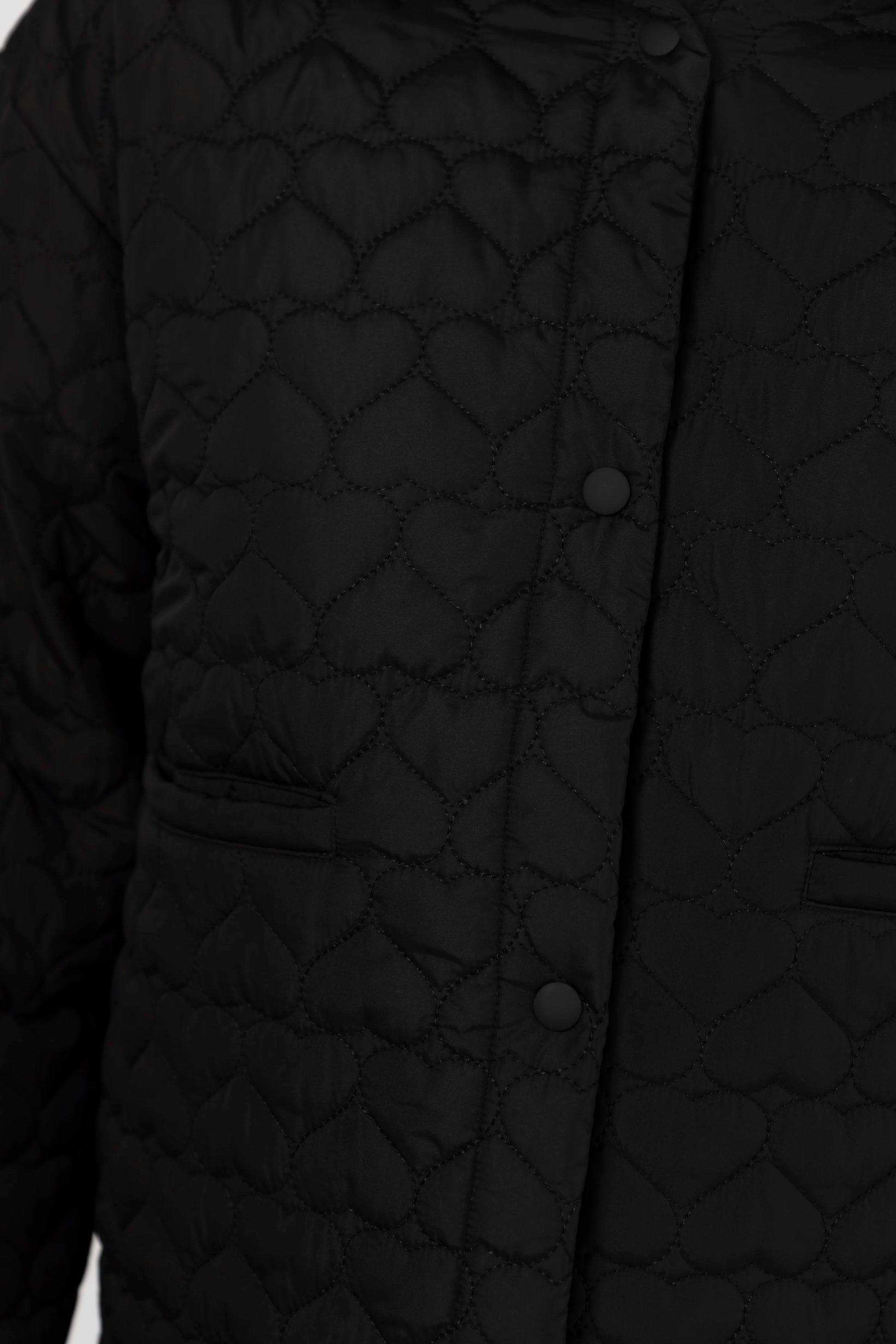 STELLA + GEMMA HEARTLY JACKET - BLACK - THE VOGUE STORE