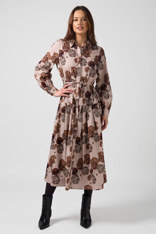 STELLA + GEMMA REBECCA DRESS - BLUSH HYDRANGEA - THE VOGUE STORE