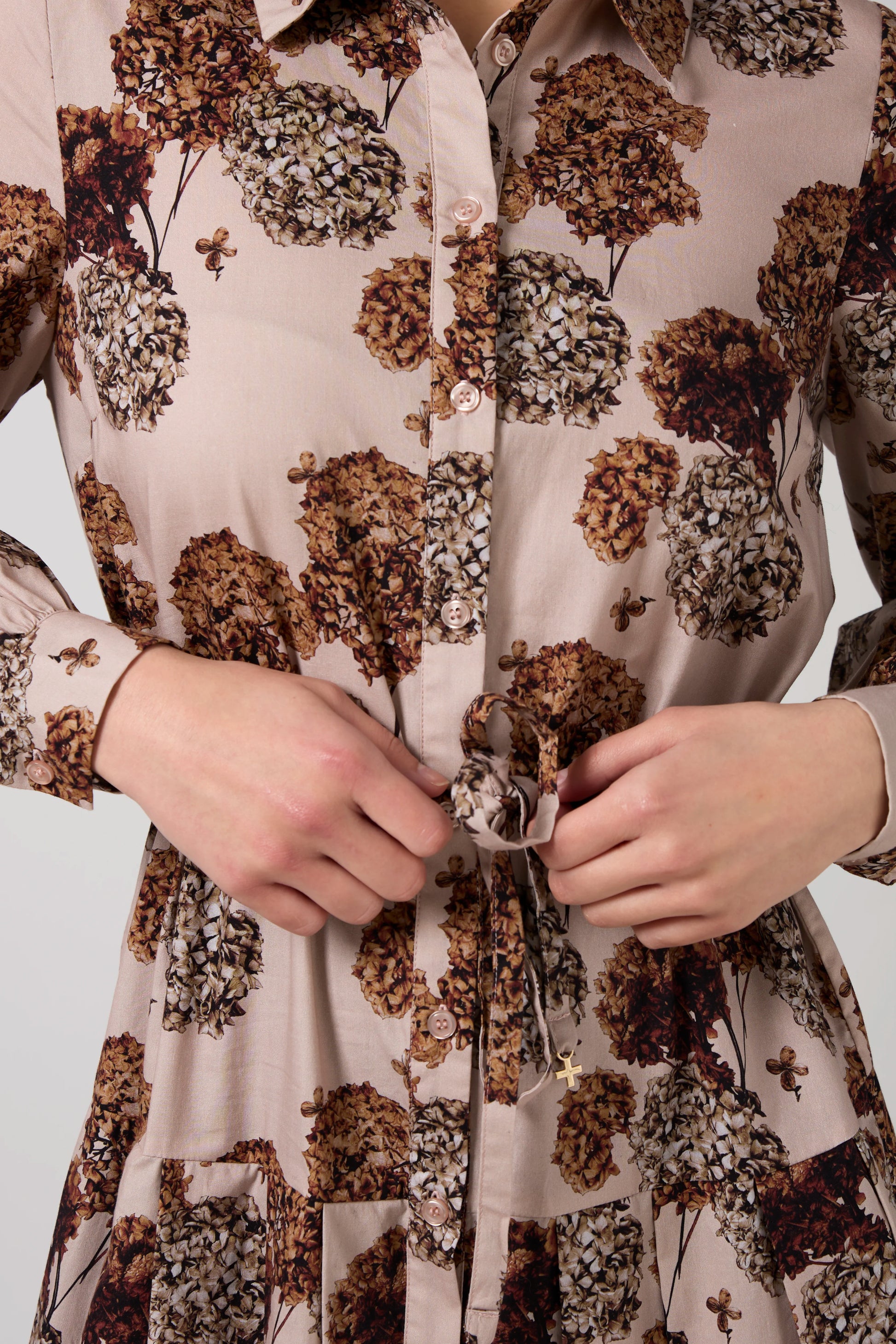 STELLA + GEMMA REBECCA DRESS - BLUSH HYDRANGEA - THE VOGUE STORE