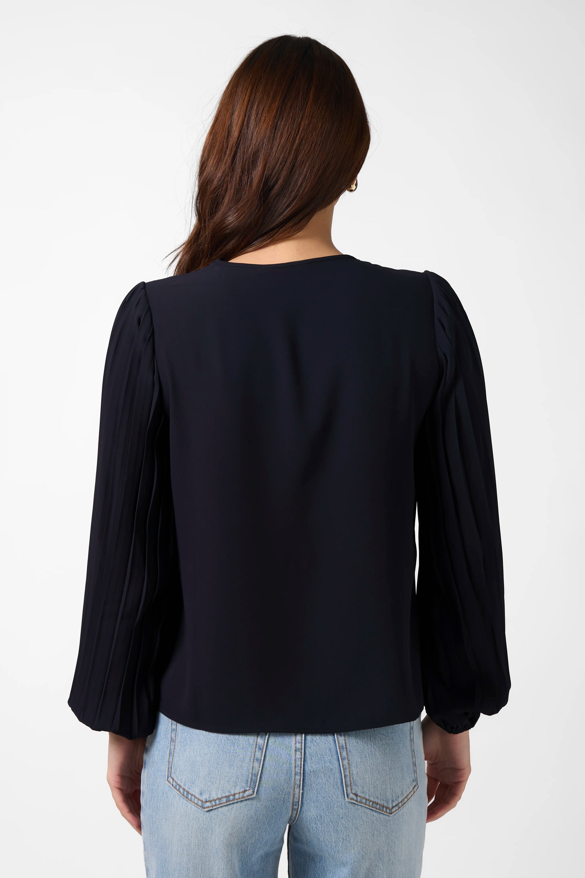 STELLA + GEMMA SABINE BLOUSE - MIDNIGHT - THE VOGUE STORE